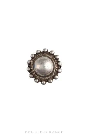 Ring, Fred Harvey Railroad Era, Sterling, Vintage, 1614