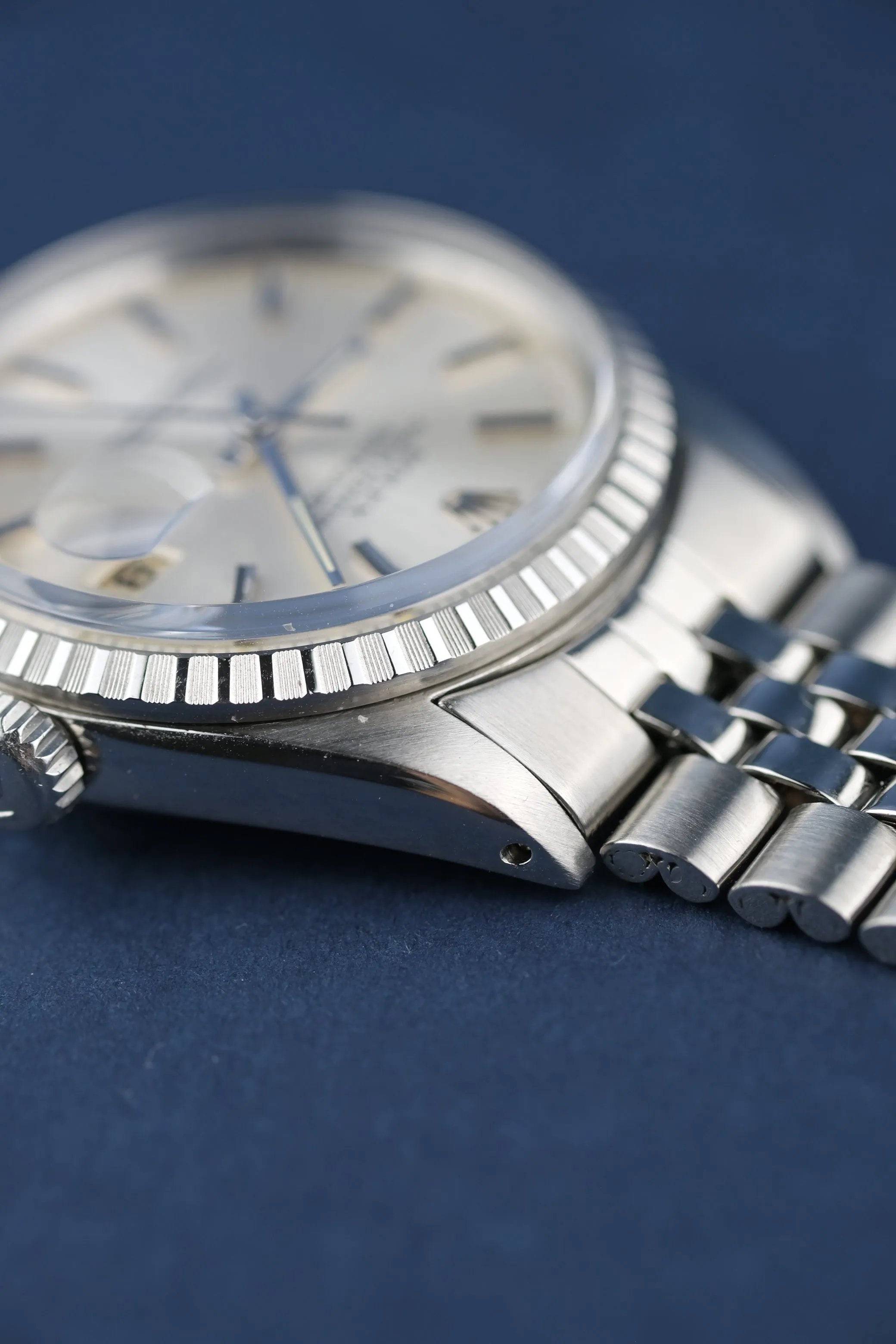 Rolex 1601 Engine Turned Bezel 1966
