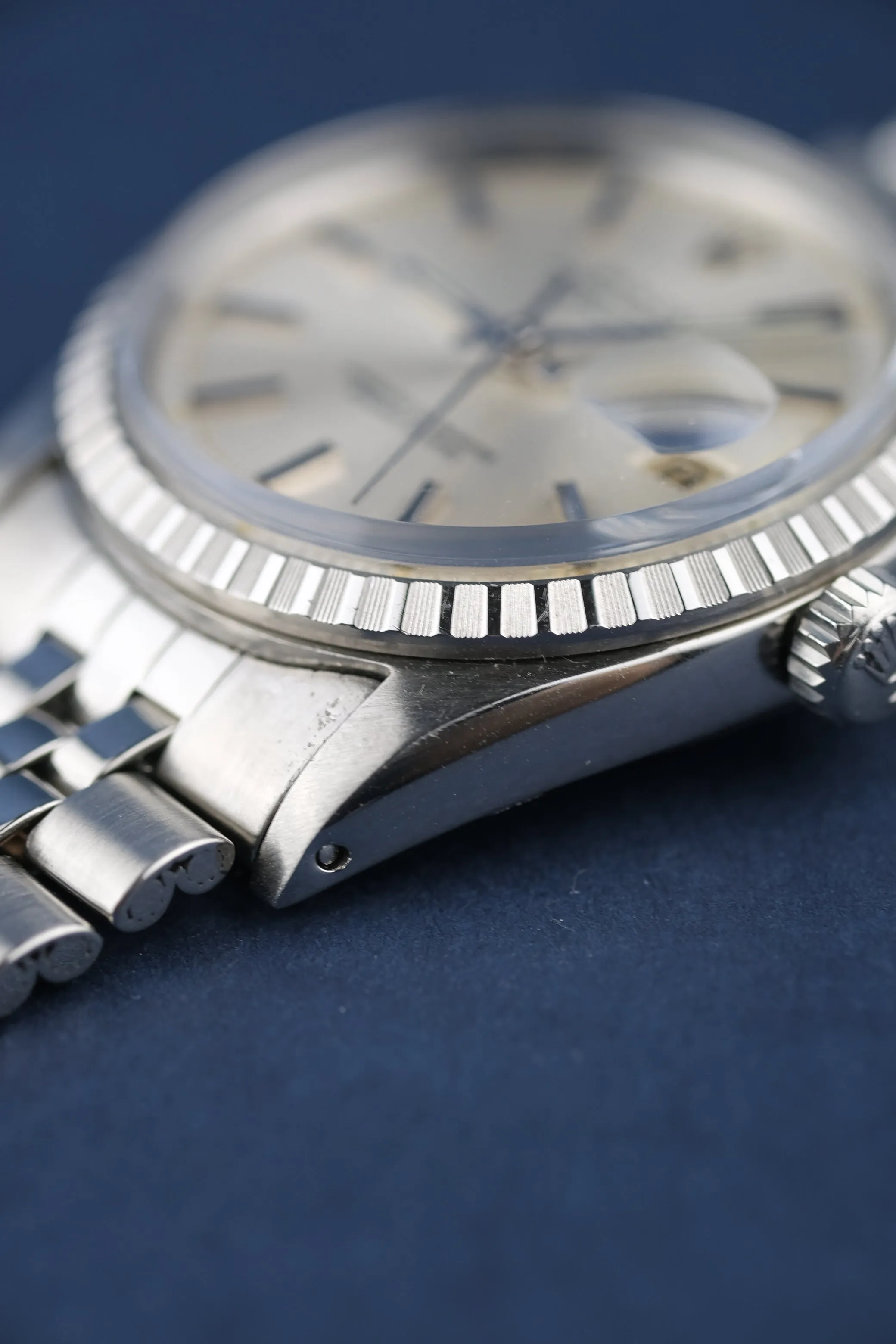 Rolex 1601 Engine Turned Bezel 1966