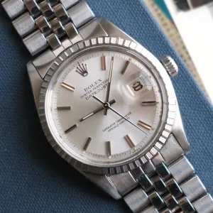 Rolex 1601 Engine Turned Bezel 1966
