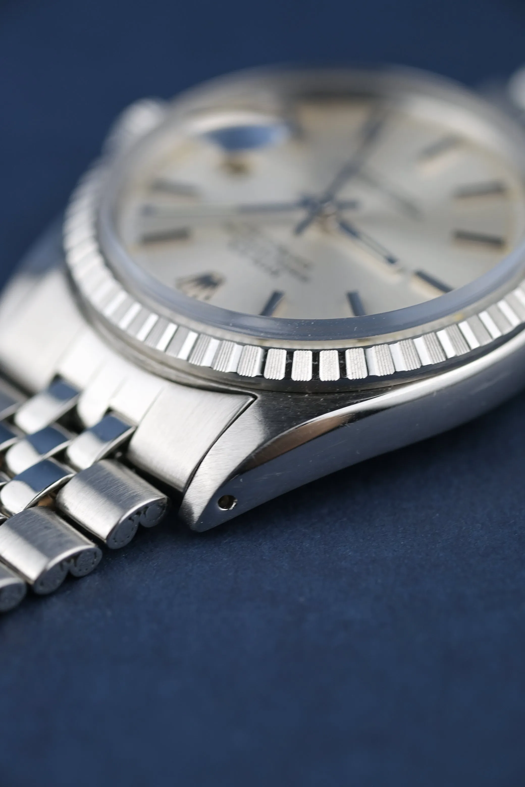 Rolex 1601 Engine Turned Bezel 1966