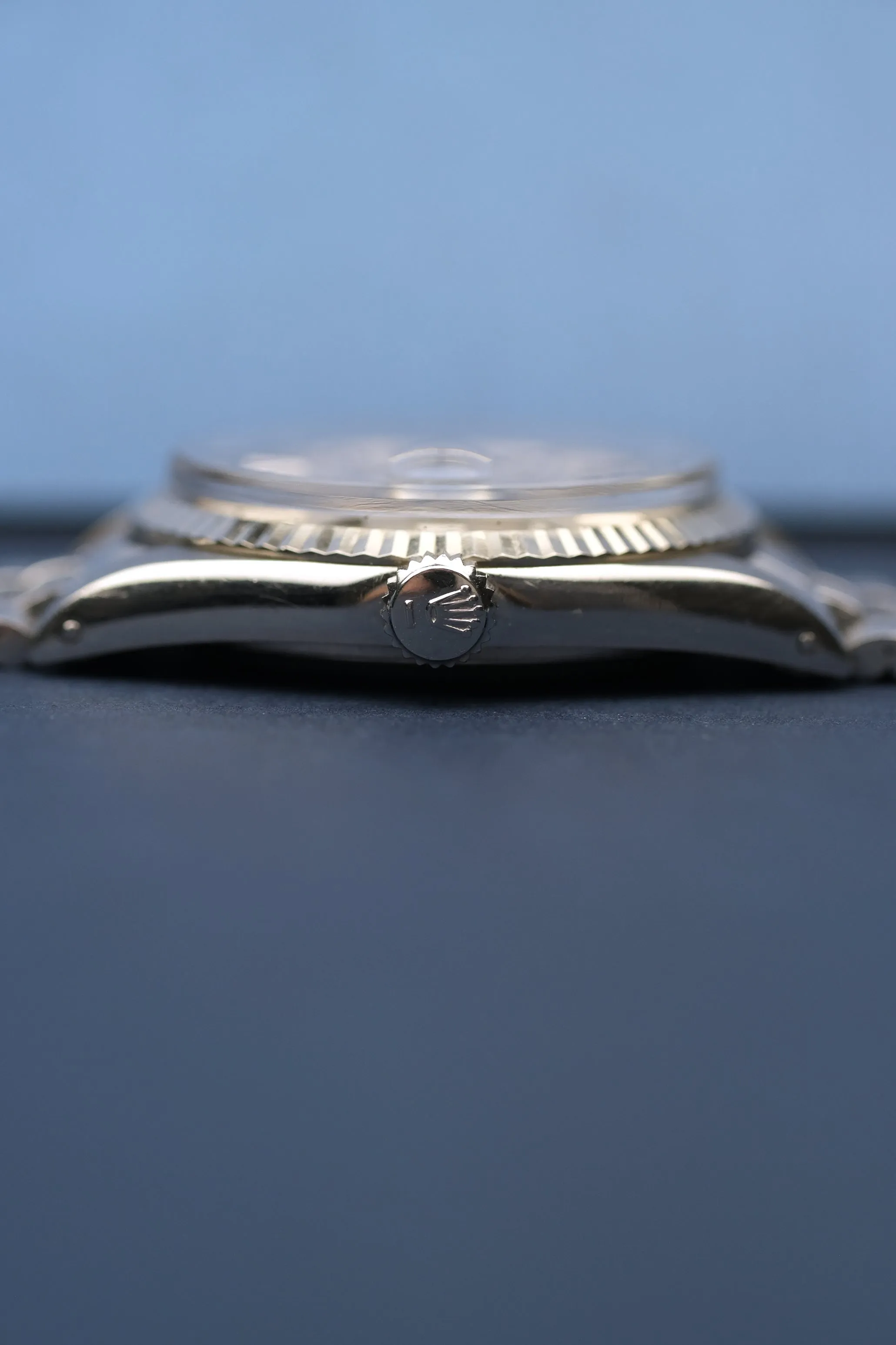 Rolex 1601 White Gold Fluted Bezel - 1966