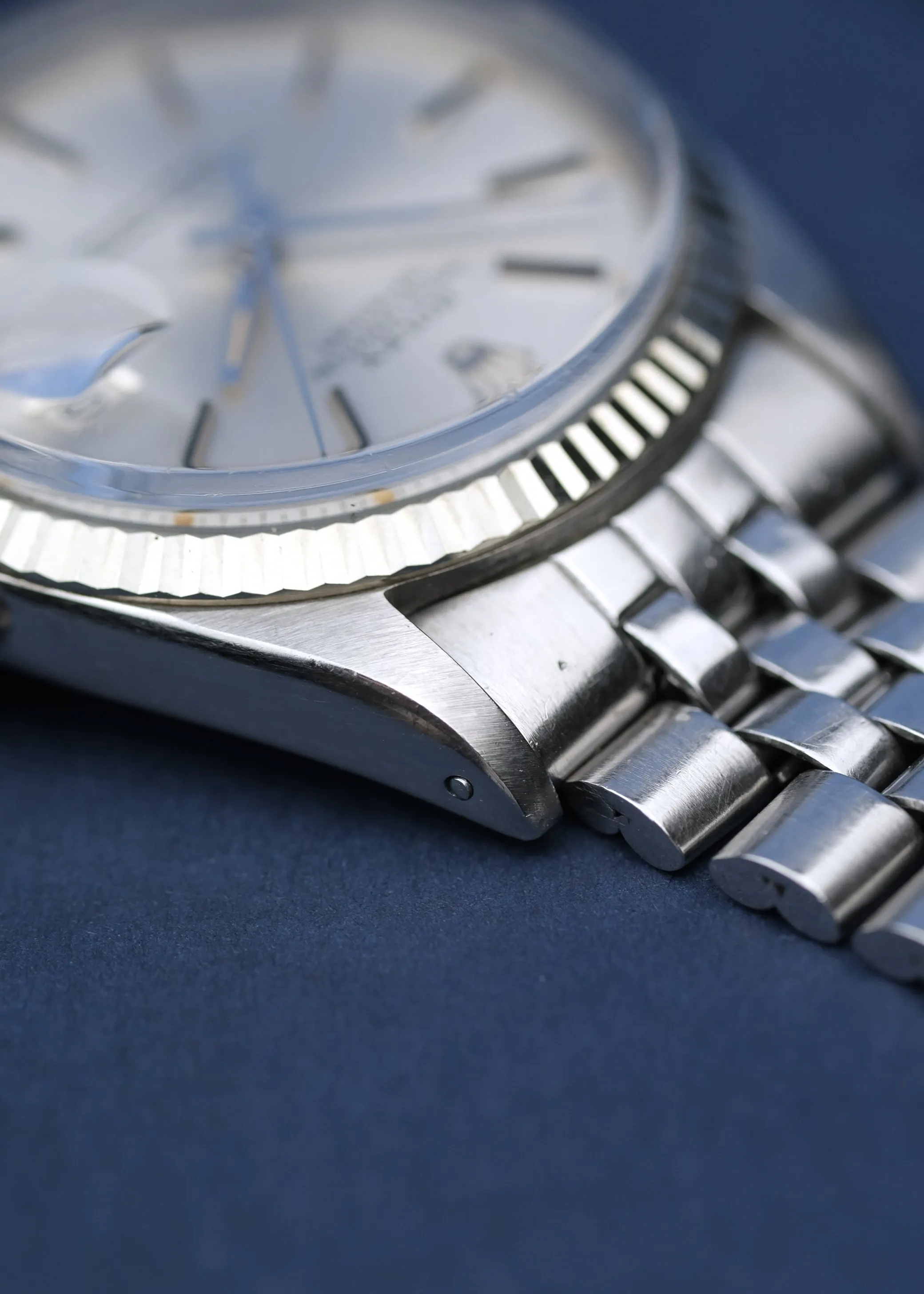 Rolex 1601 White Gold Fluted Bezel - 1966