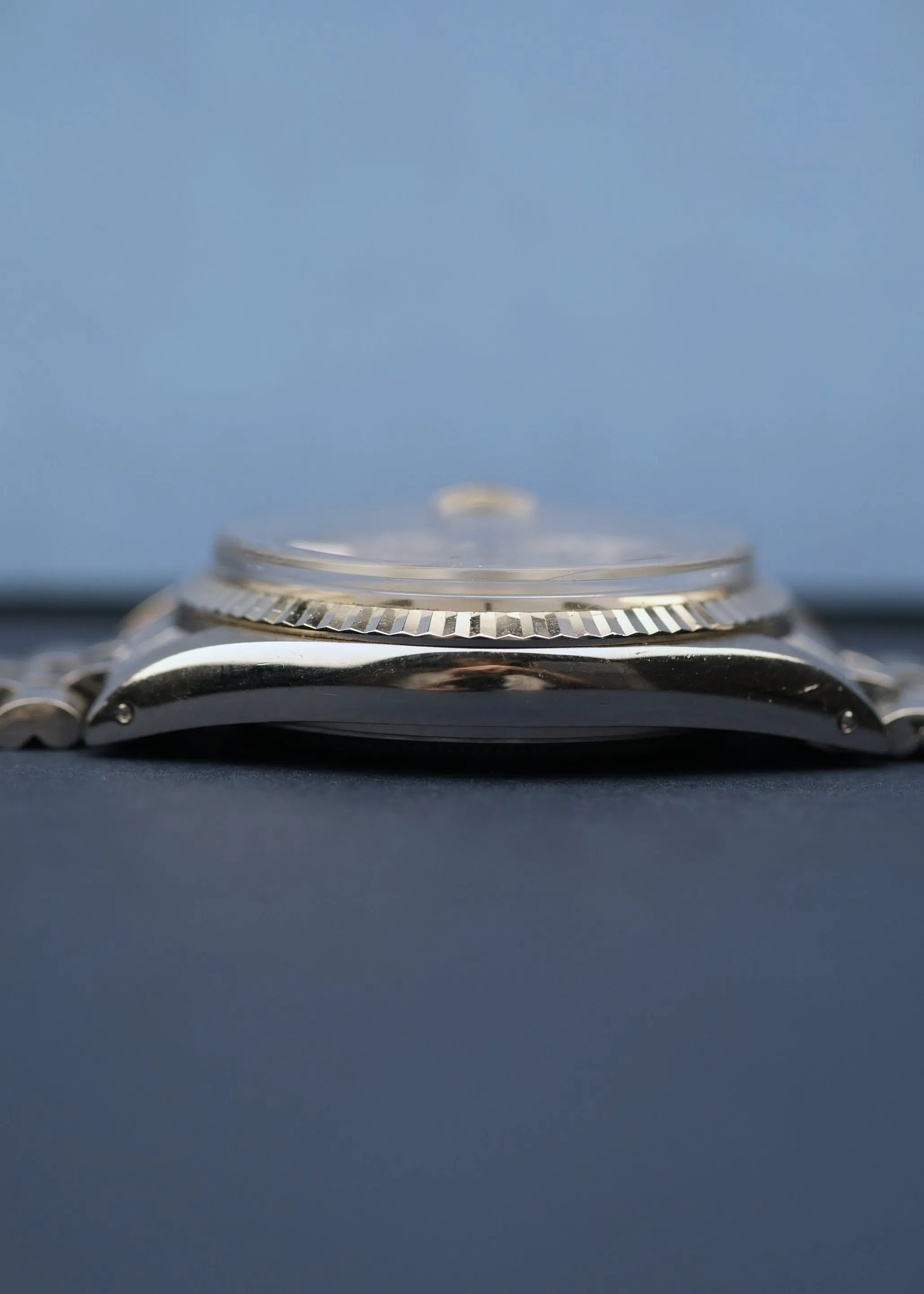 Rolex 1601 White Gold Fluted Bezel - 1966