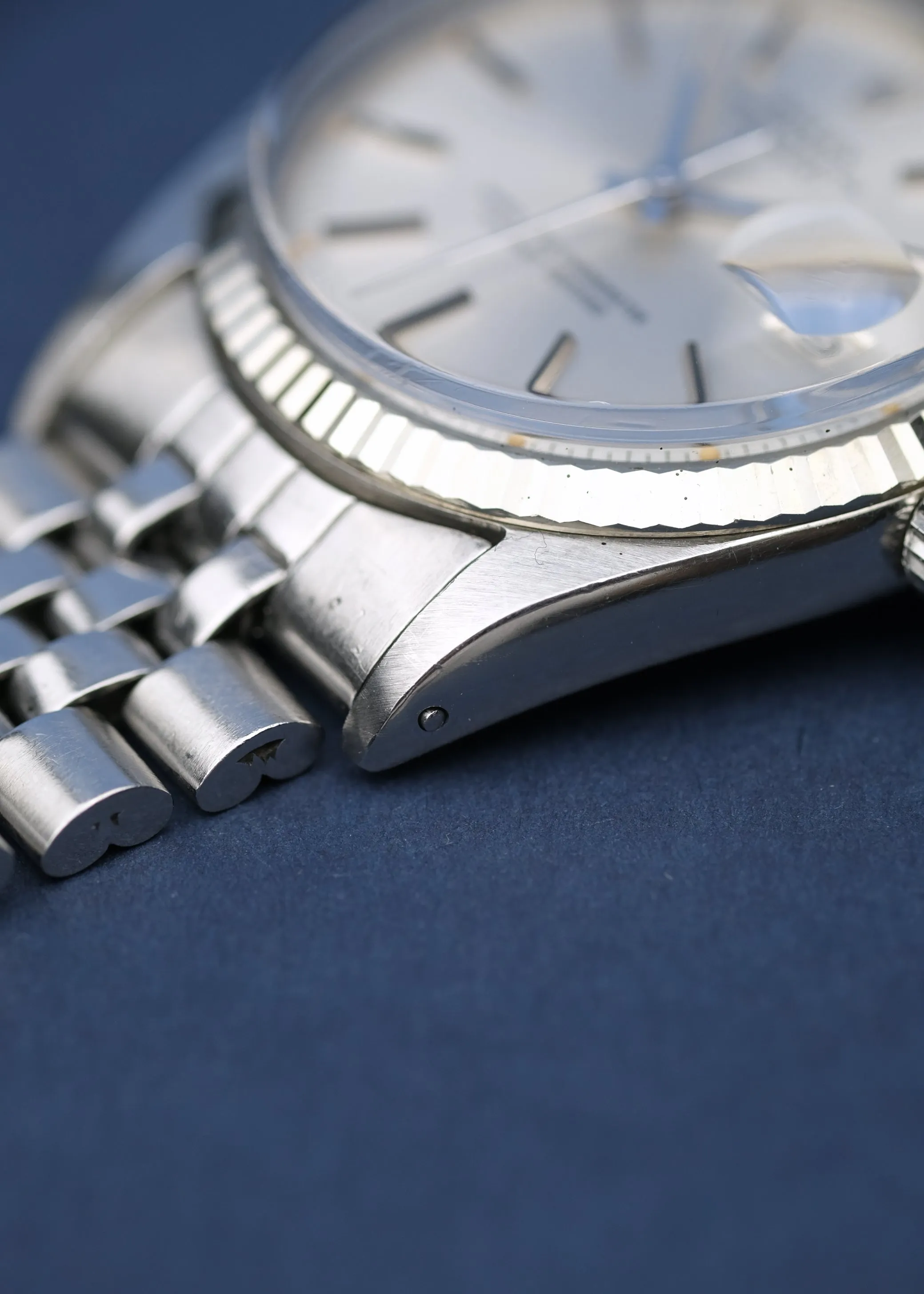 Rolex 1601 White Gold Fluted Bezel - 1966