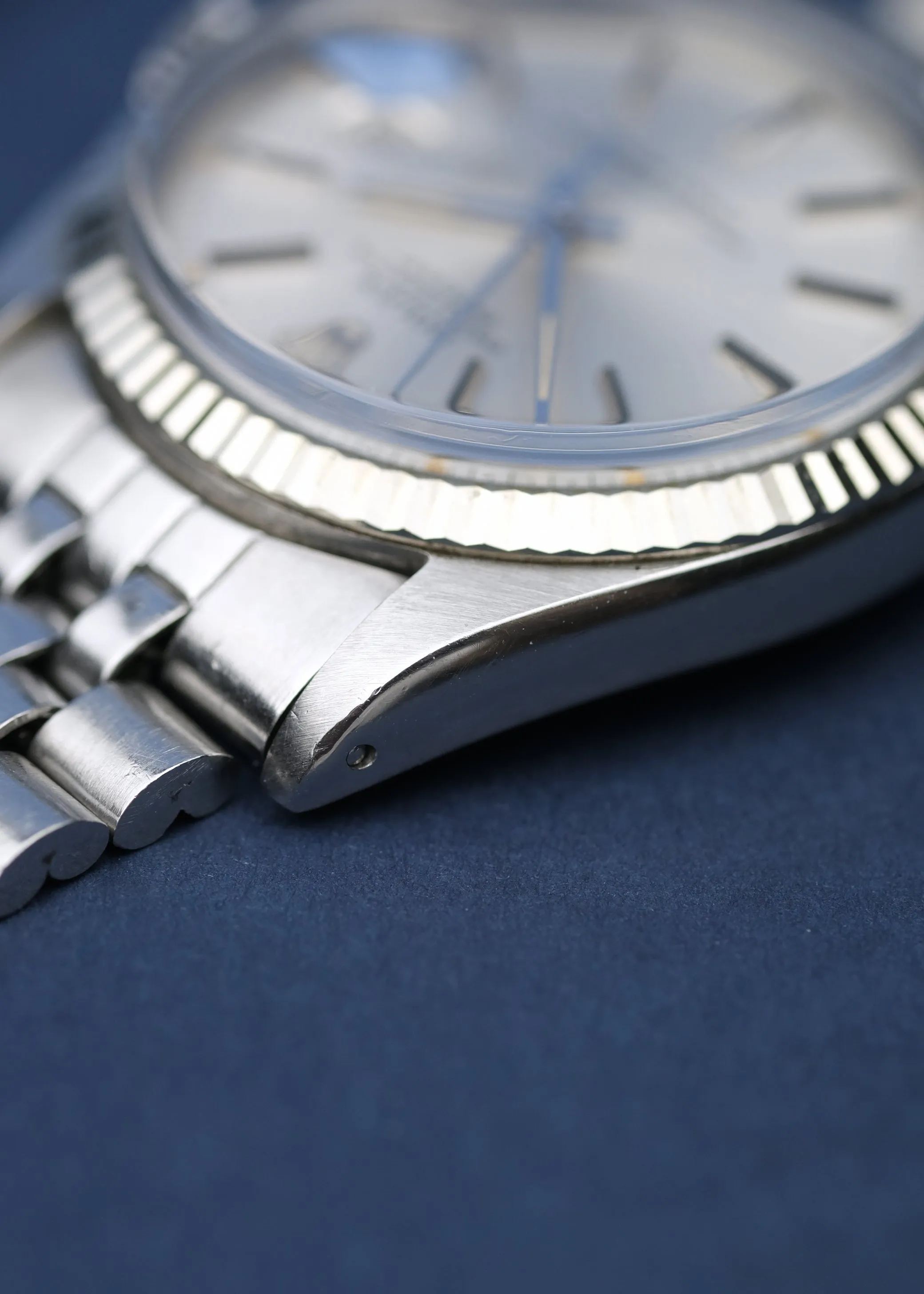 Rolex 1601 White Gold Fluted Bezel - 1966