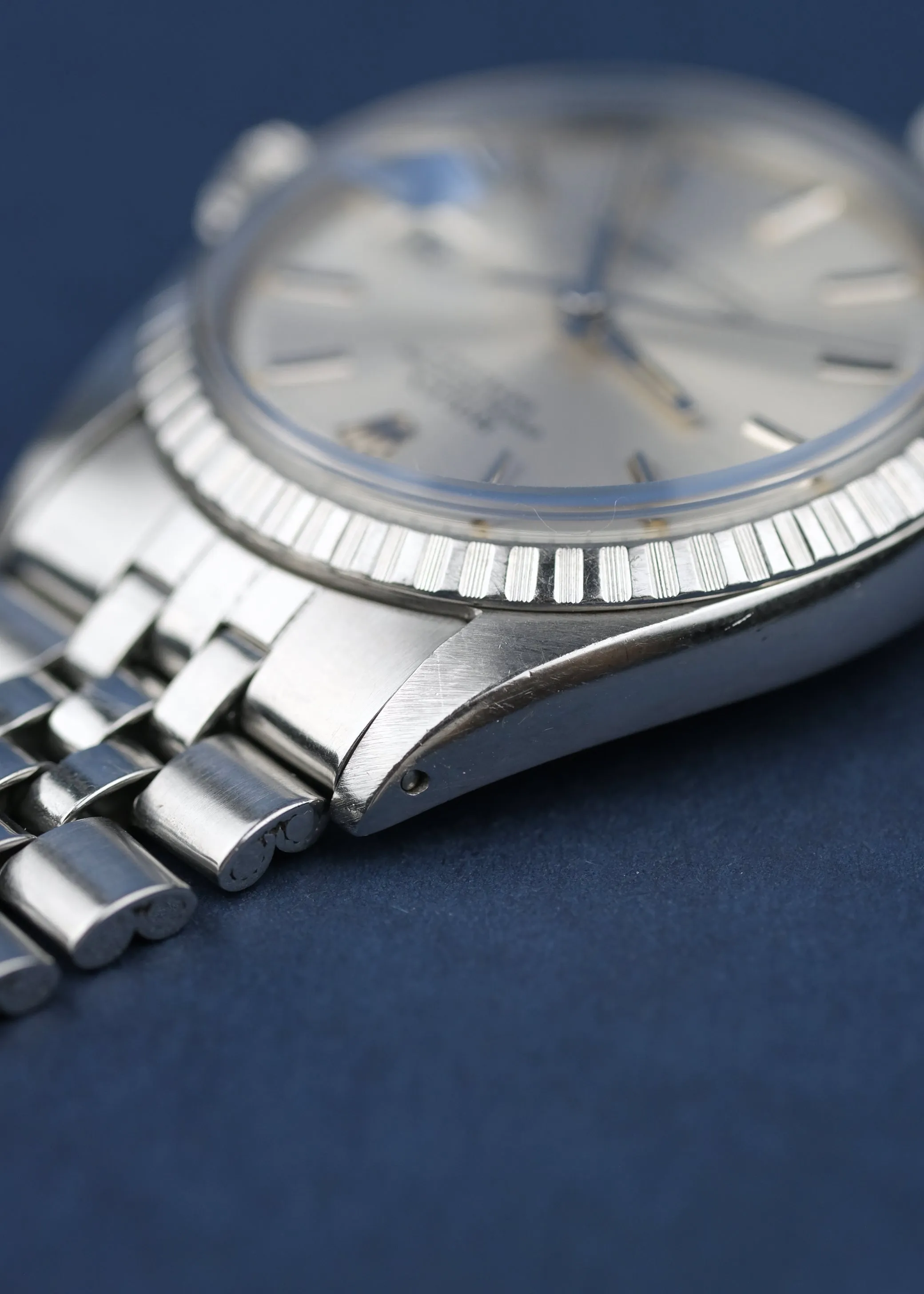 Rolex 1603 Engine Turned Bezel - 1974