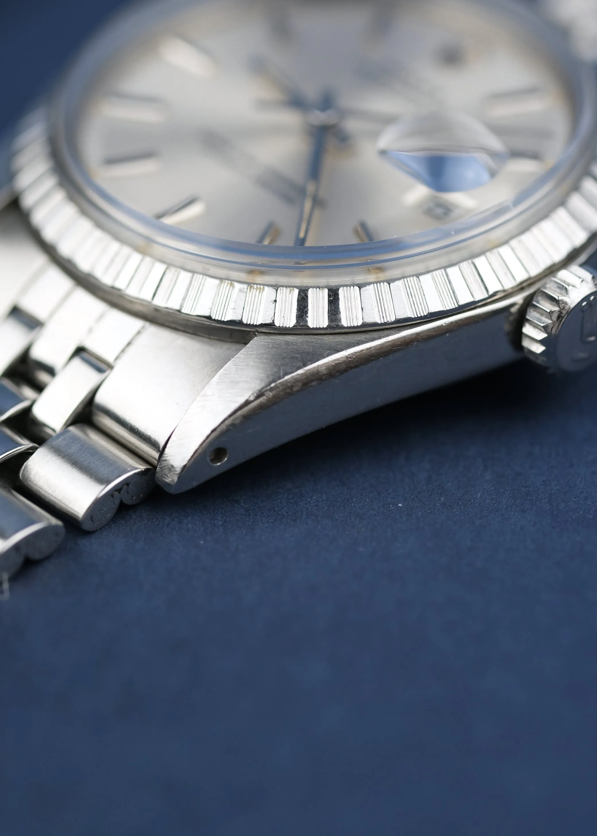 Rolex 1603 Engine Turned Bezel - 1974