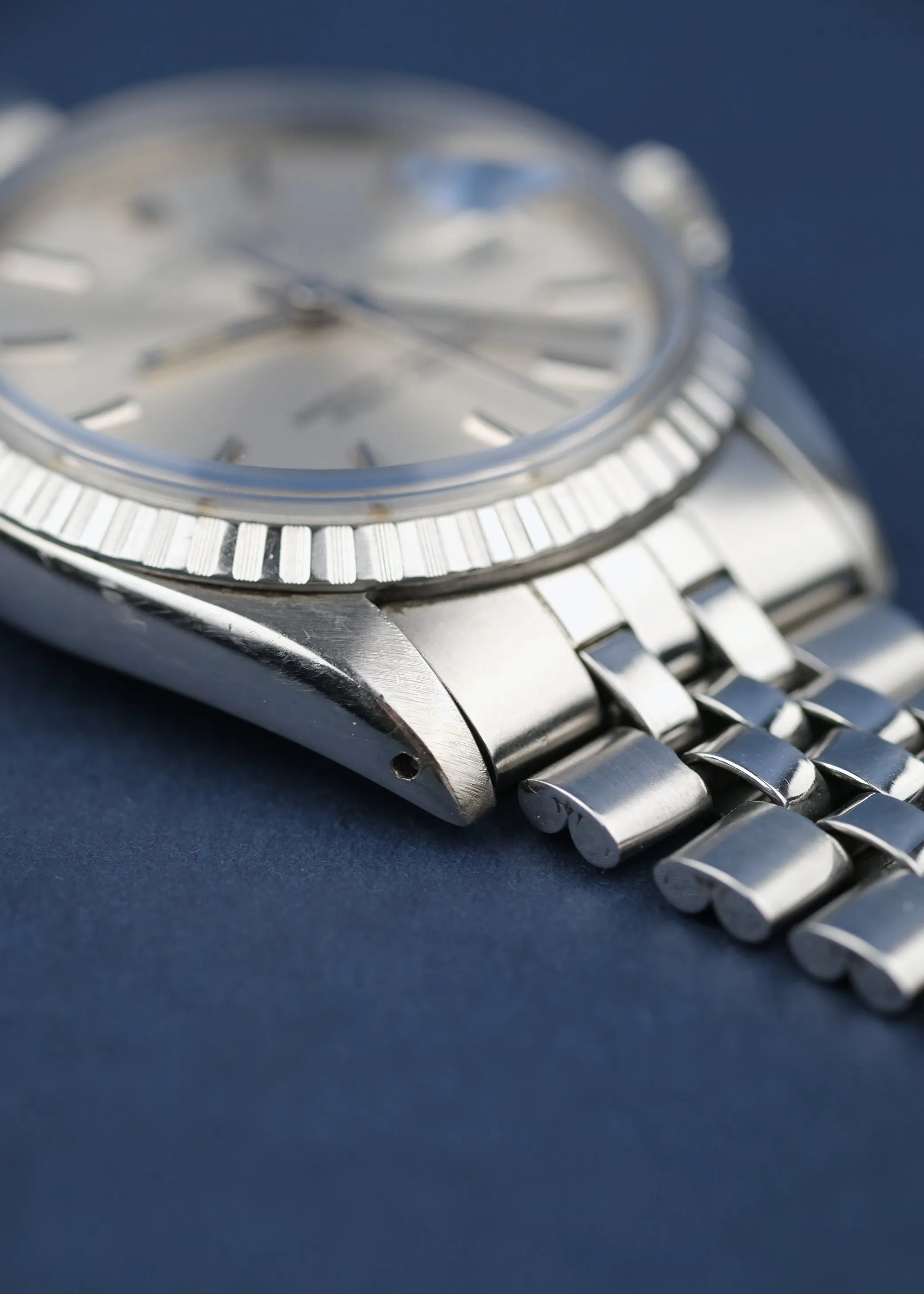 Rolex 1603 Engine Turned Bezel - 1974