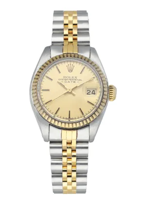 Rolex Date 6917 Ladies Watch Box & Papers