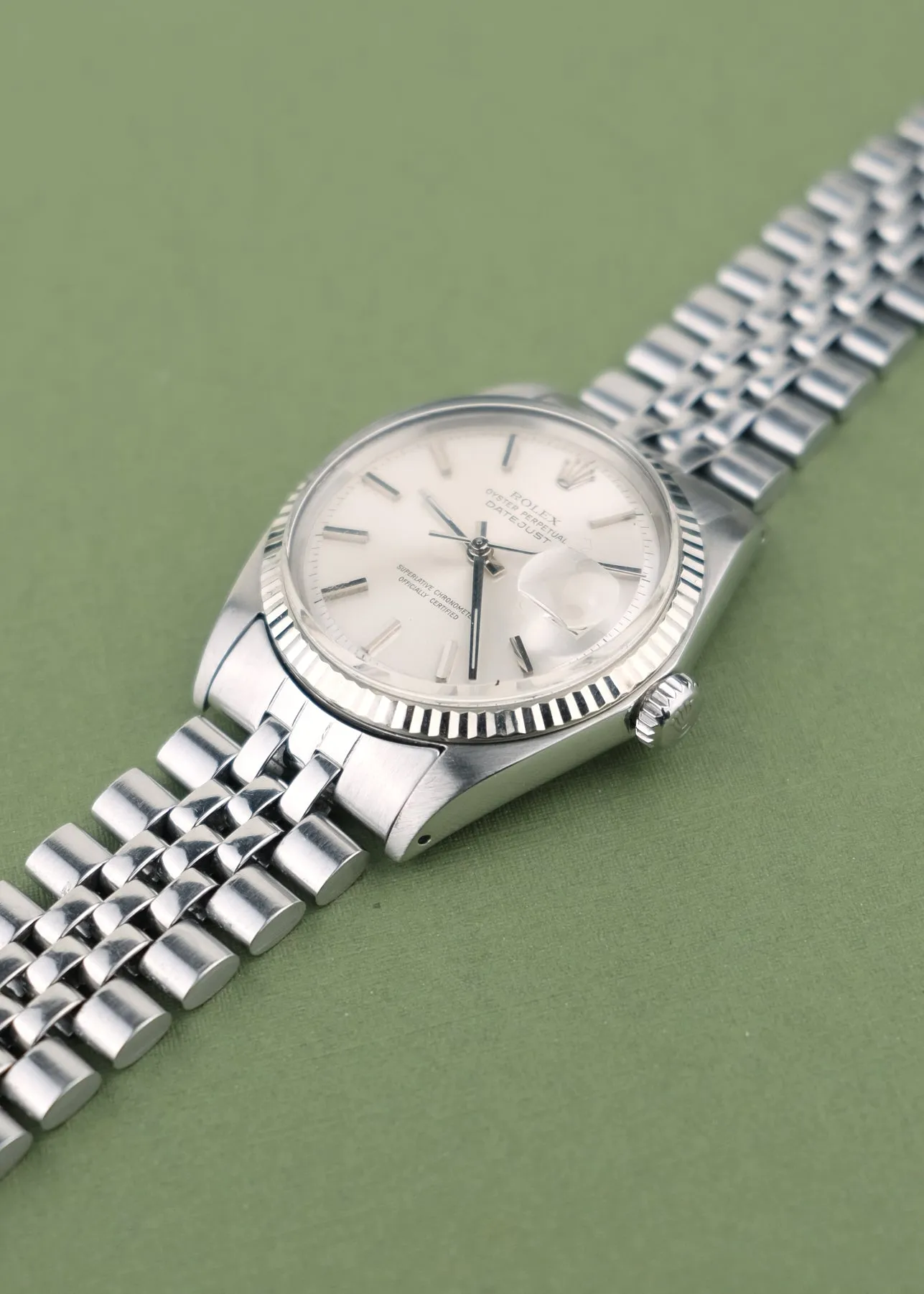 Rolex Datejust 1601 White Gold 1971