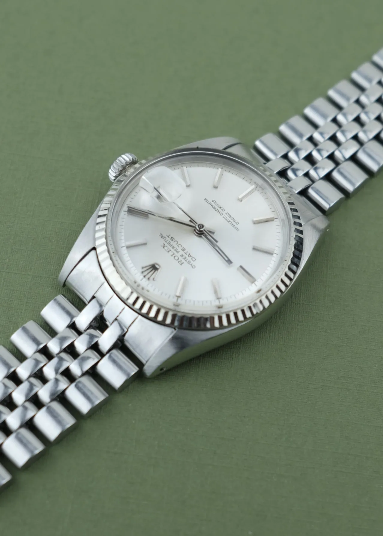 Rolex Datejust 1601 White Gold 1971