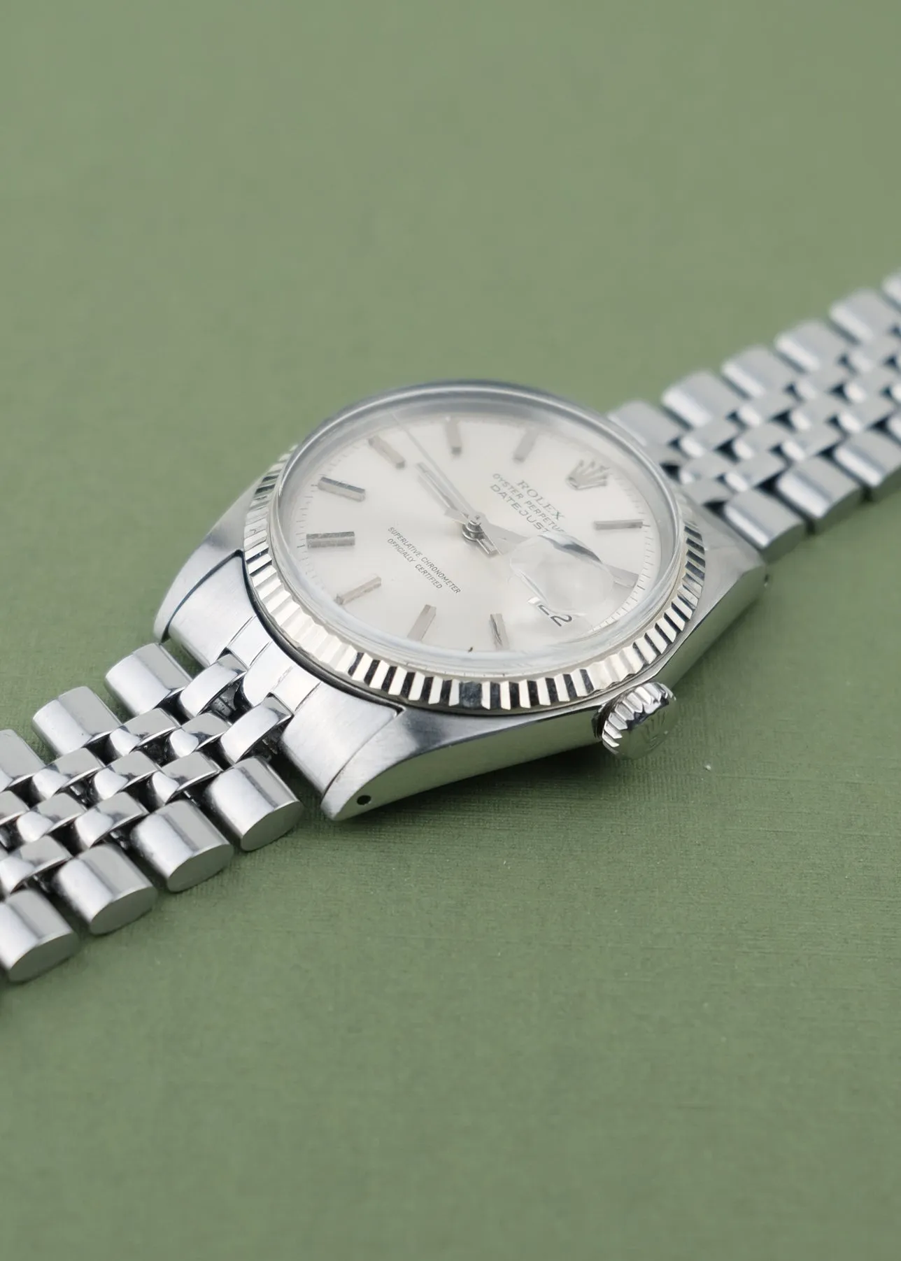Rolex Datejust 1601 White Gold 1971