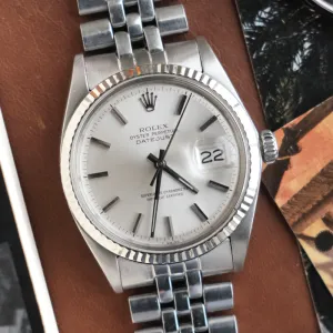 Rolex Datejust 1601 White Gold 1971
