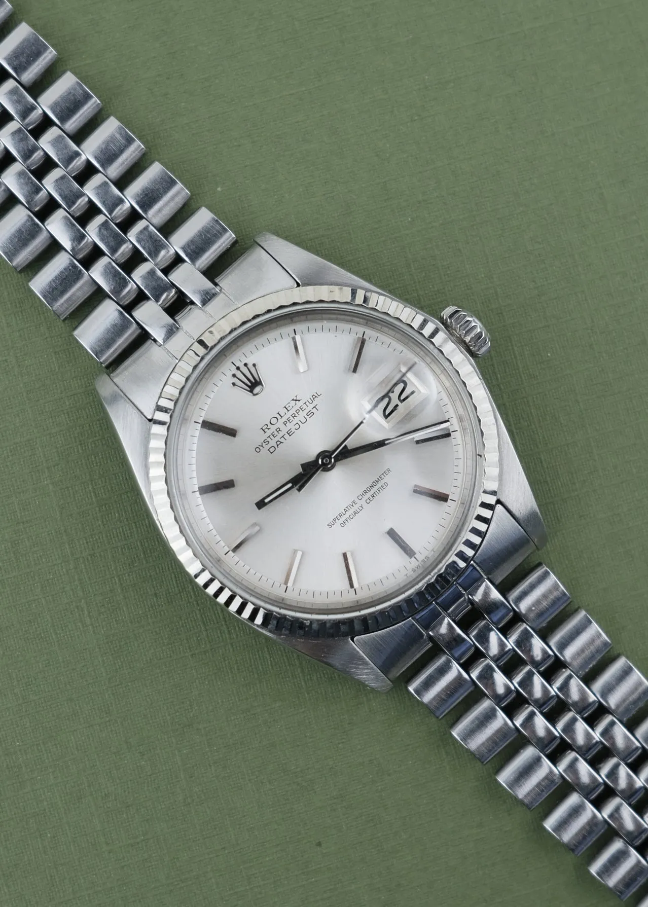 Rolex Datejust 1601 White Gold 1971