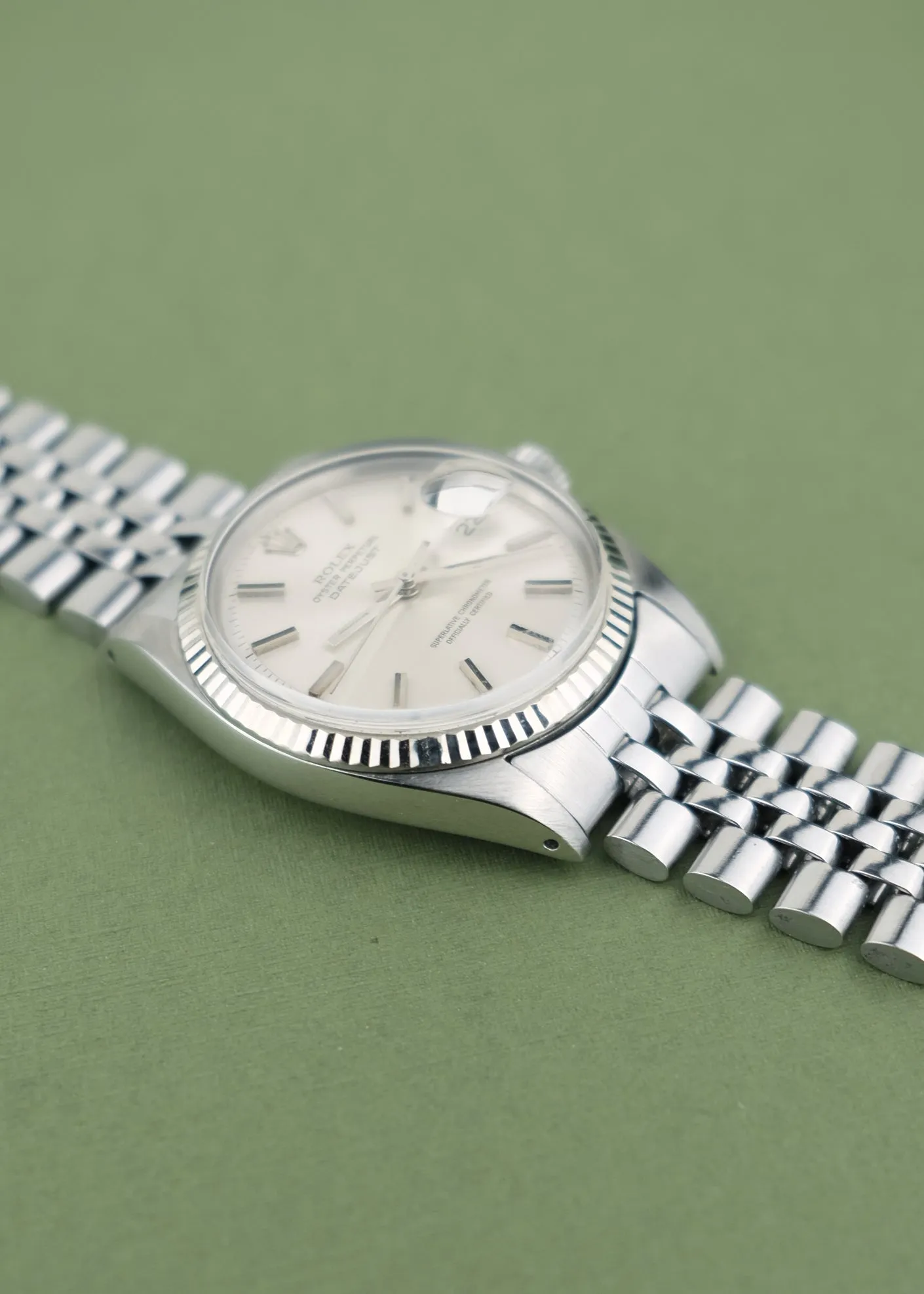 Rolex Datejust 1601 White Gold 1971
