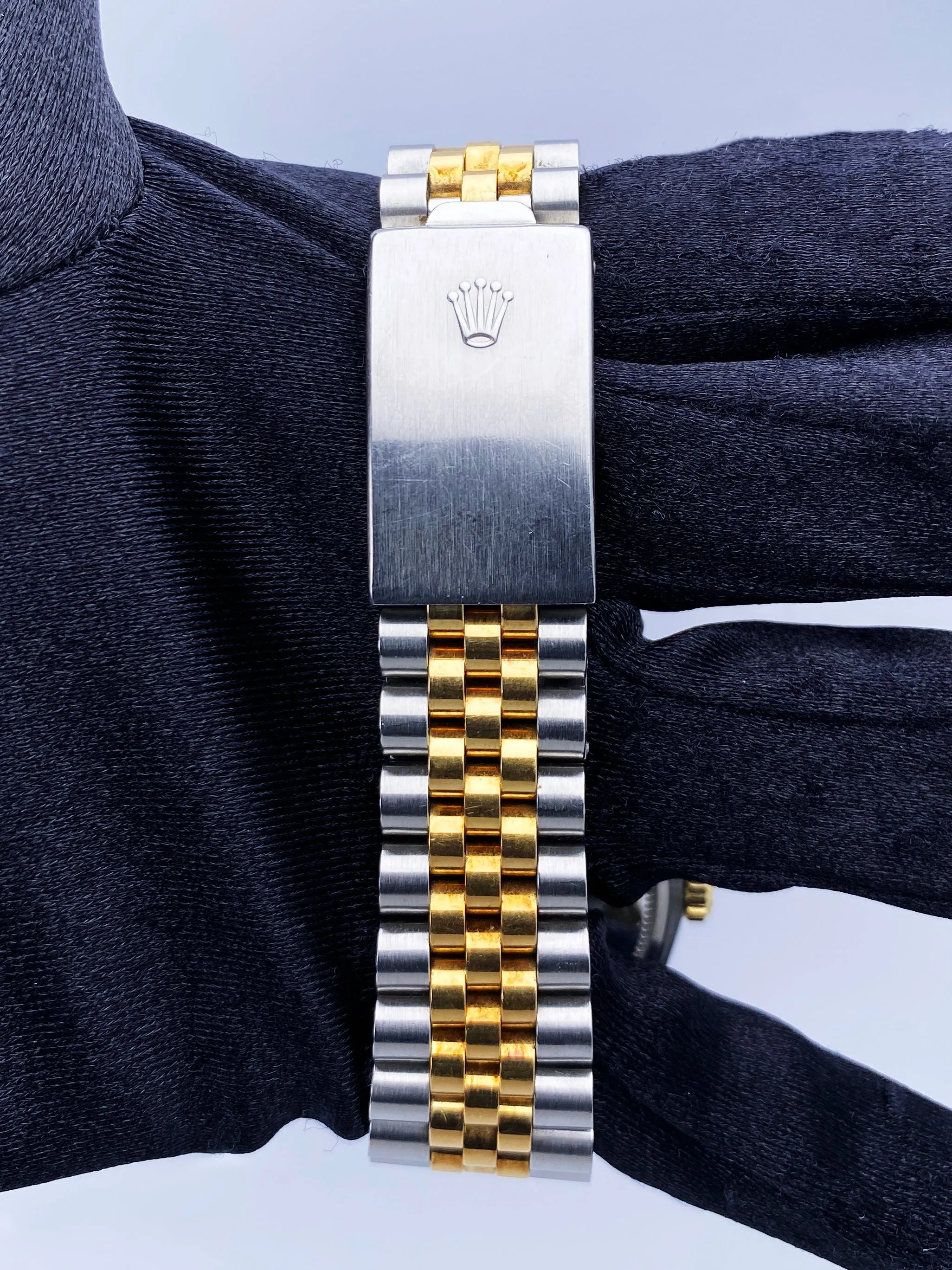Rolex Datejust 16013 Buckley Dial Mens Watch Box Papers