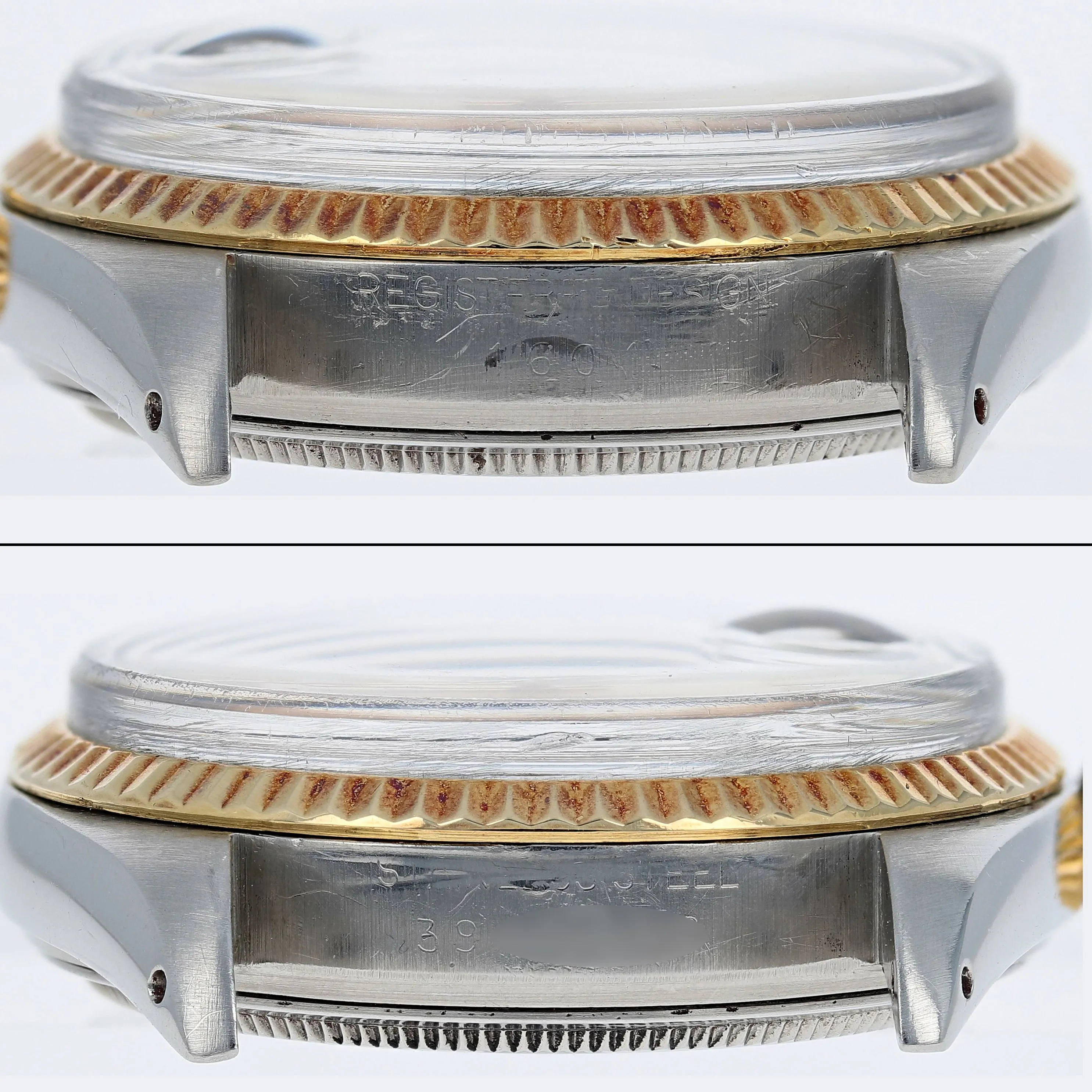 Rolex Datejust 1601/3 Sigma Champagne 1975 Yellow Gold & Steel 36 mm
