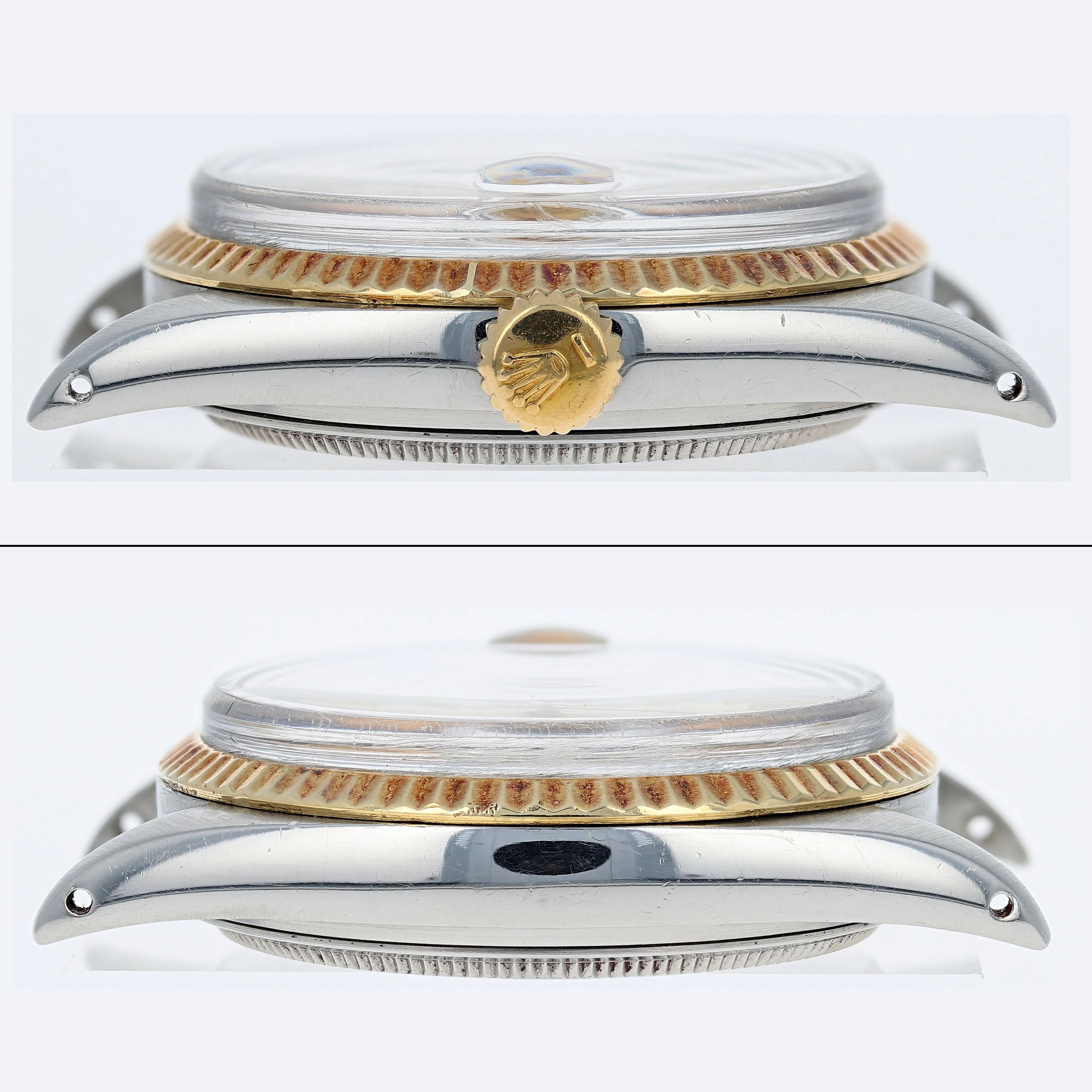 Rolex Datejust 1601/3 Sigma Champagne 1975 Yellow Gold & Steel 36 mm