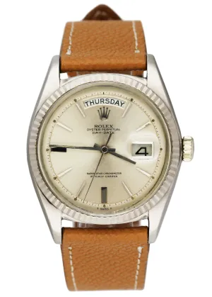 Rolex  Day Date 1803 18K White Gold Mens Watch
