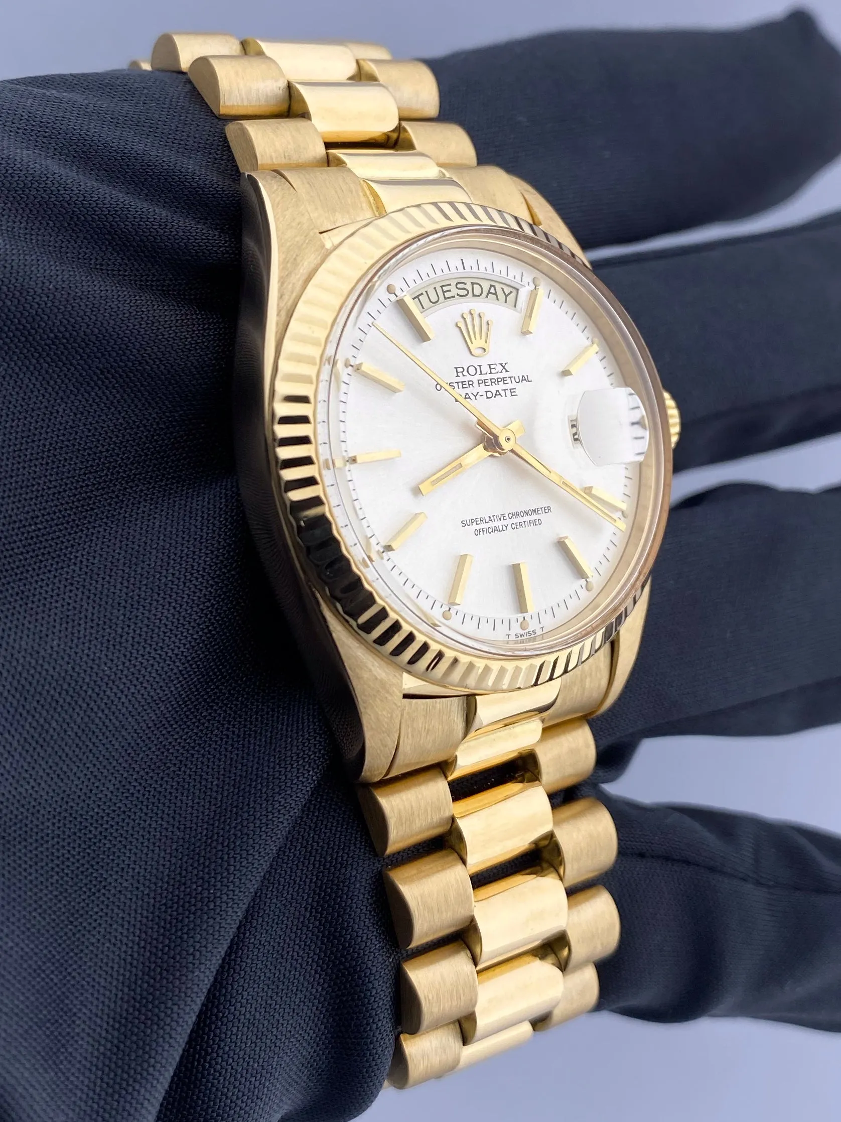 Rolex Day Date 1803 18K Yellow Gold Mens Watch