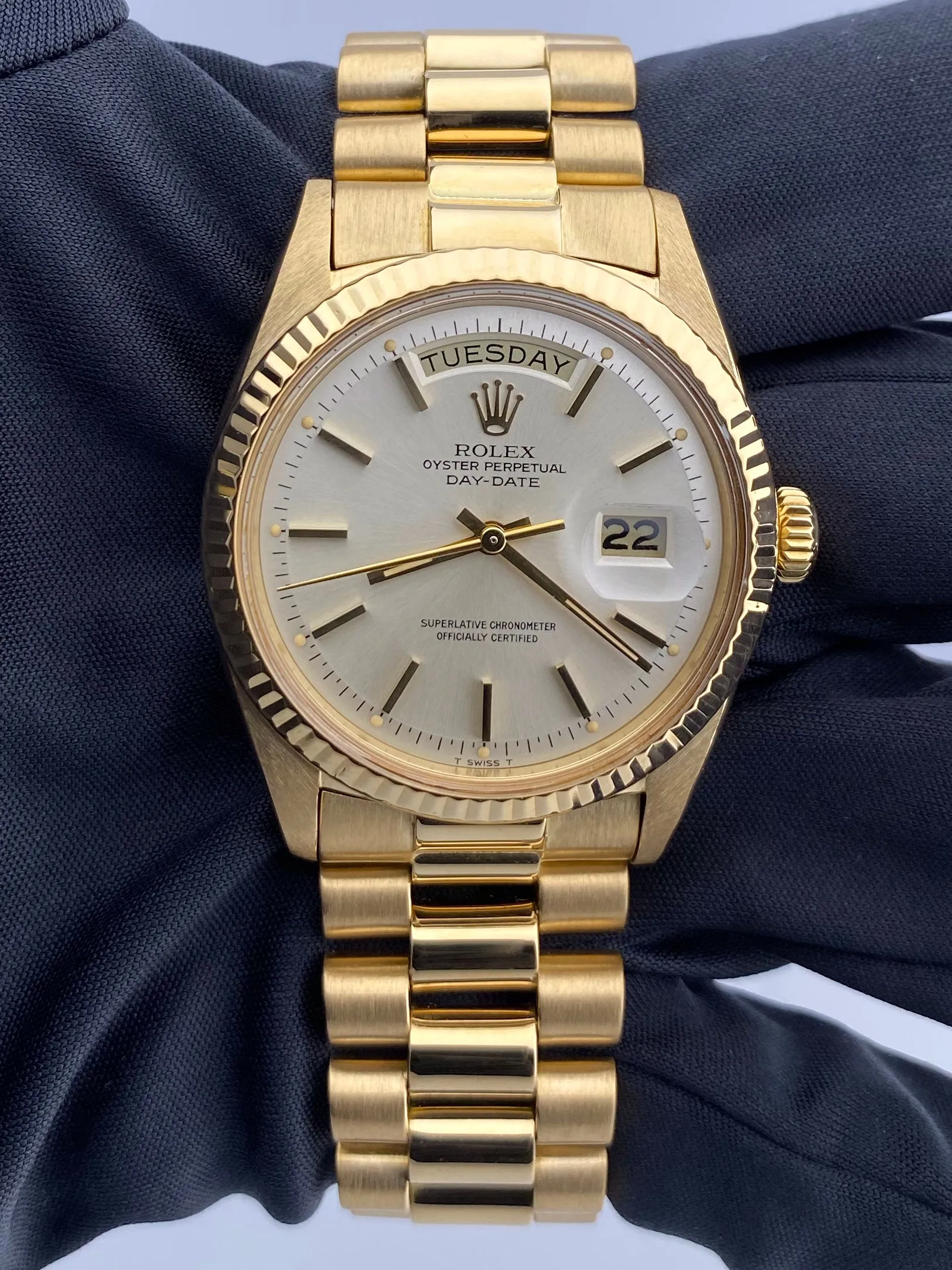 Rolex Day Date 1803 18K Yellow Gold Mens Watch