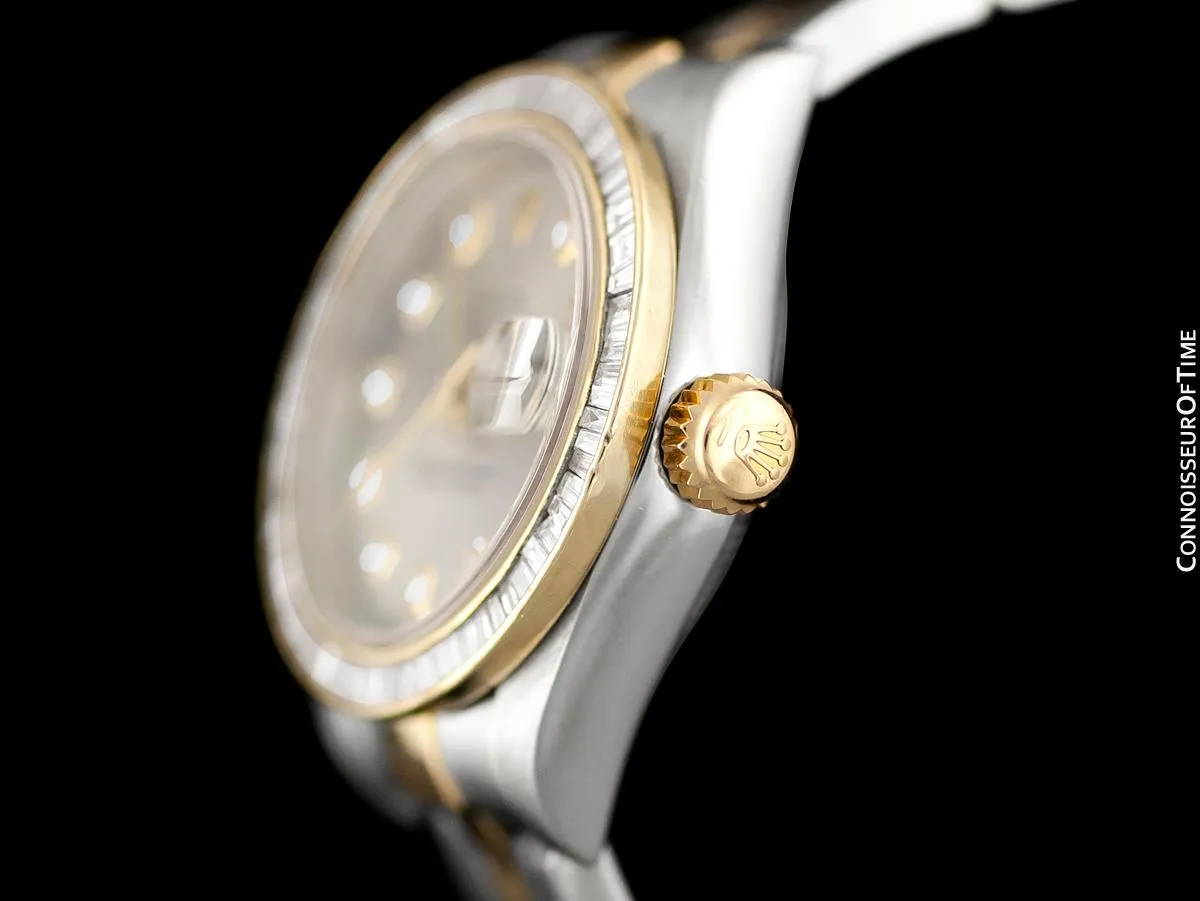 Rolex Ladies 2-Tone Datejust, 79163 - 18K Gold, Stainless Steel & Over 2 Carats of Diamonds