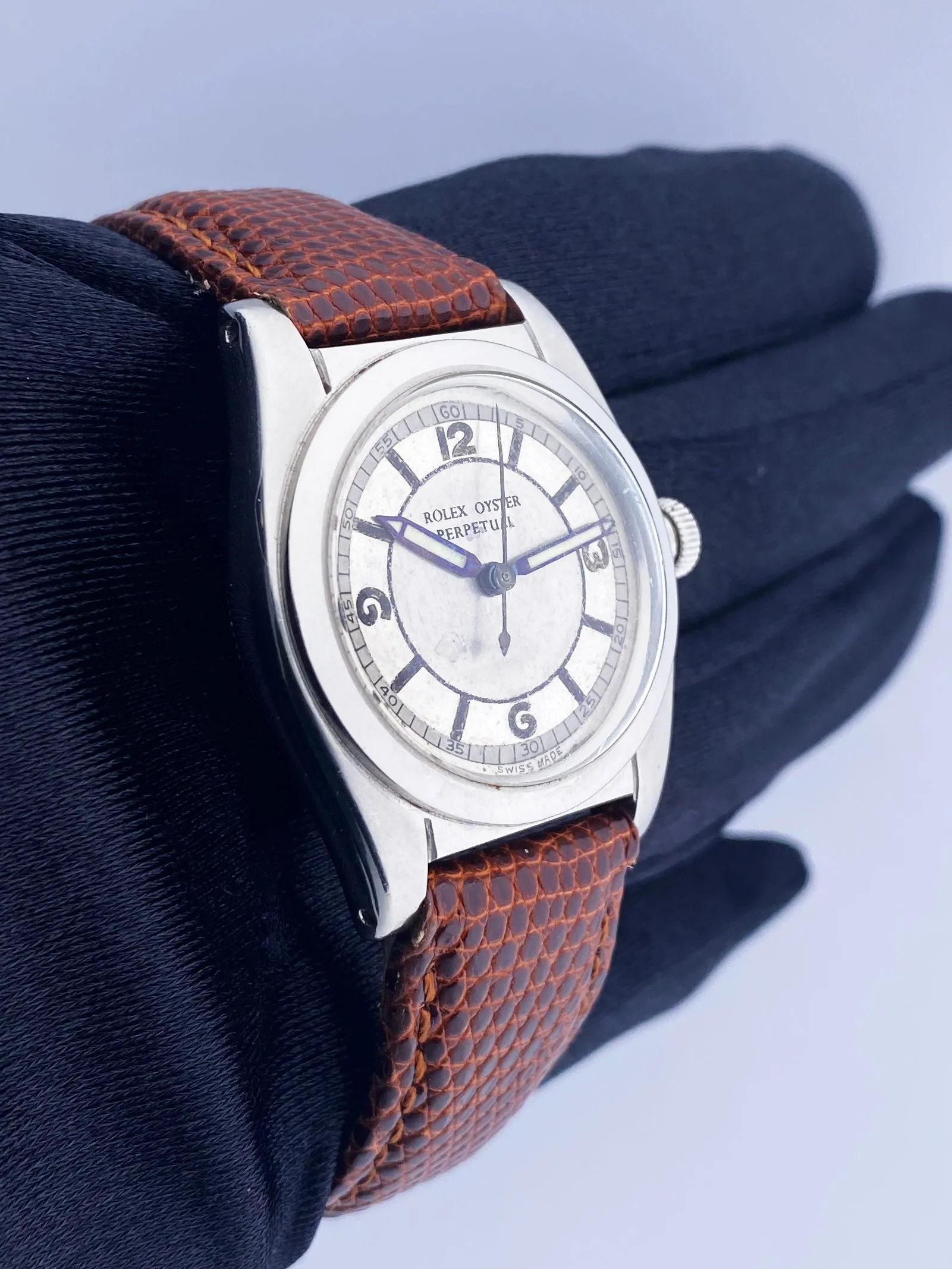 Rolex Oyster Perpetual 2940 Bubbleback Mens Watch
