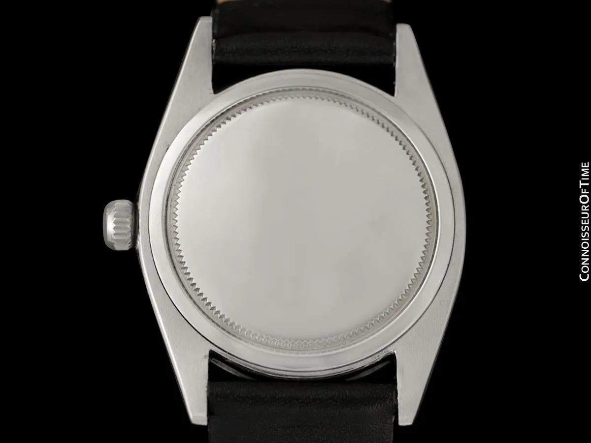 Rolex Oysterdate Mens Date Watch with Both Bracelet & Strap - Stainless Steel & Diamonds