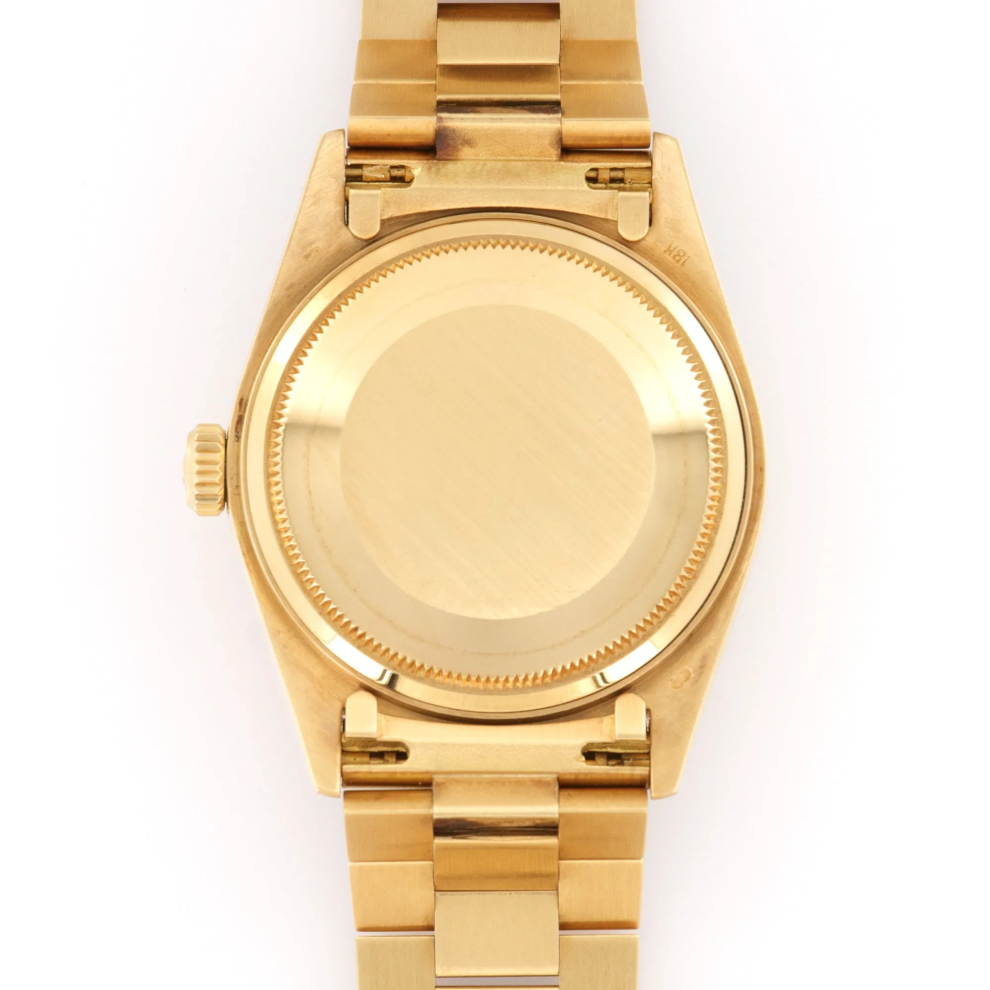 Rolex Yellow Gold Day-Date Bark Finish Watch Ref. 18078