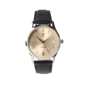 Seagull Classic Mechanical Limited Leather Strap Re-Edition "51""WuYi"Golden Dial Self Wind Automatic Men's Watch FKWY 38mm