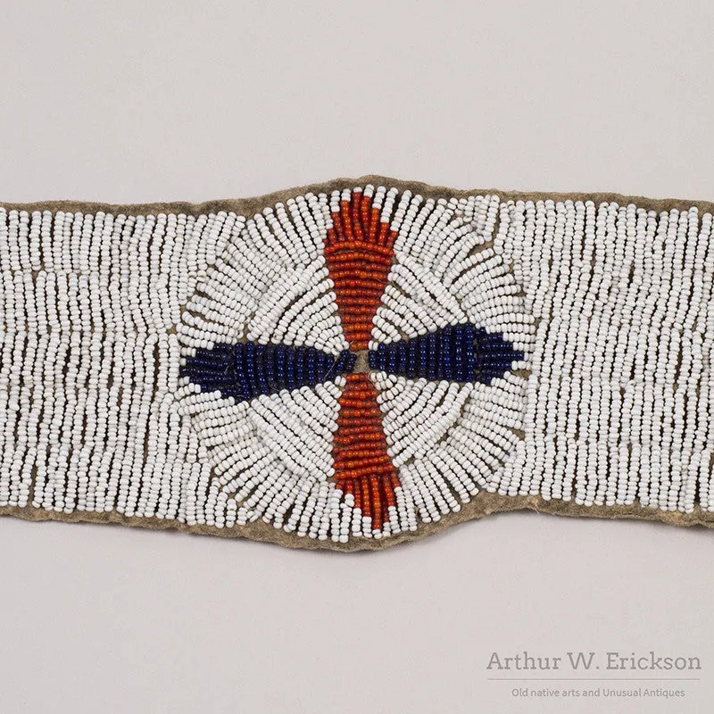 Sioux Beaded Blanket Strip