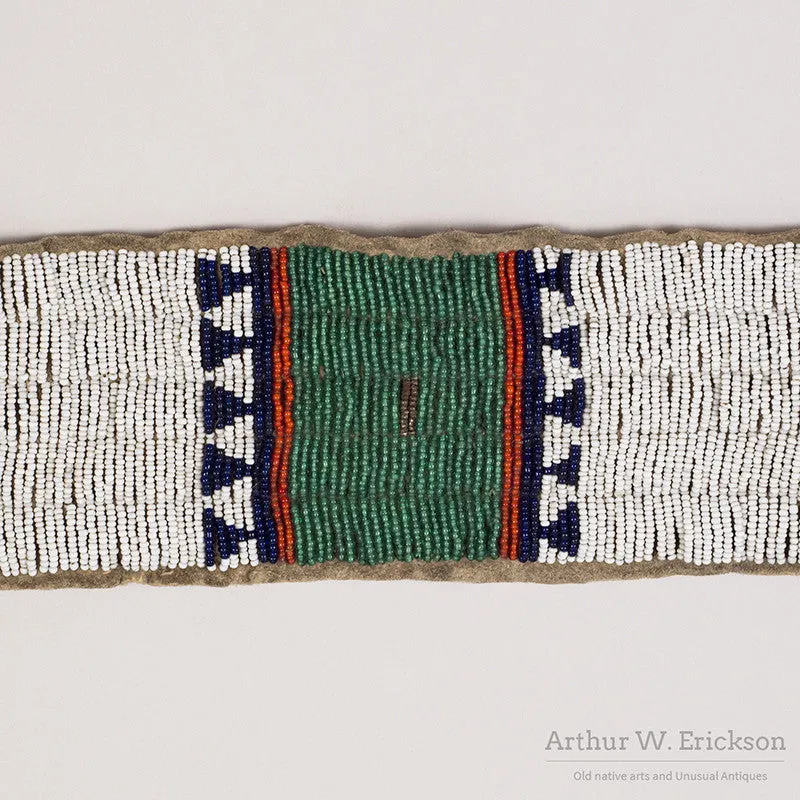 Sioux Beaded Blanket Strip