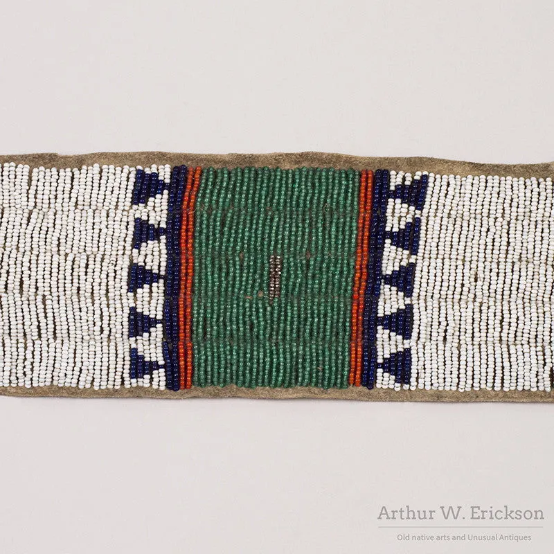 Sioux Beaded Blanket Strip