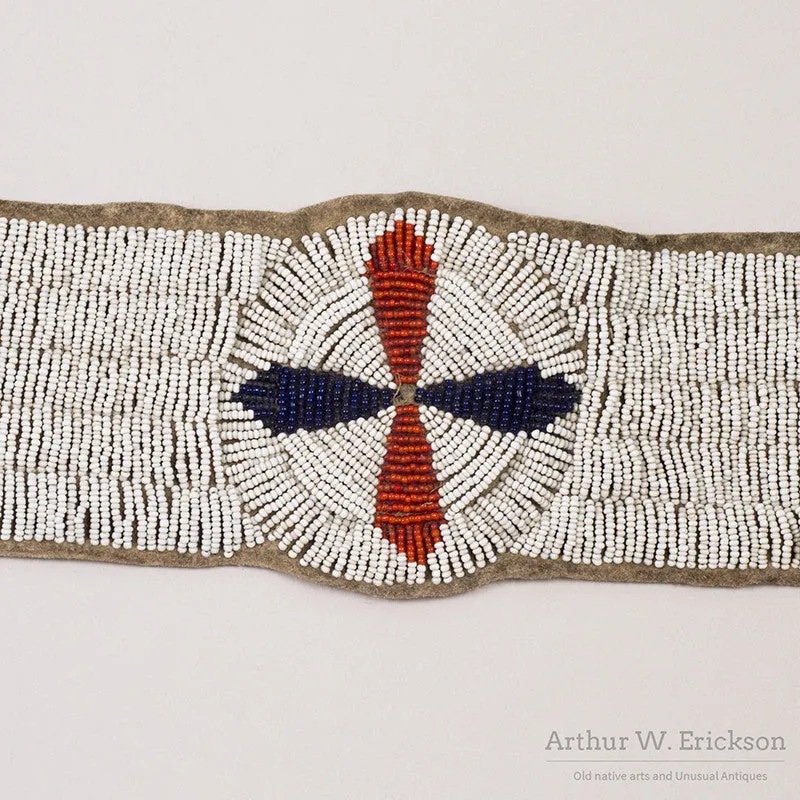 Sioux Beaded Blanket Strip
