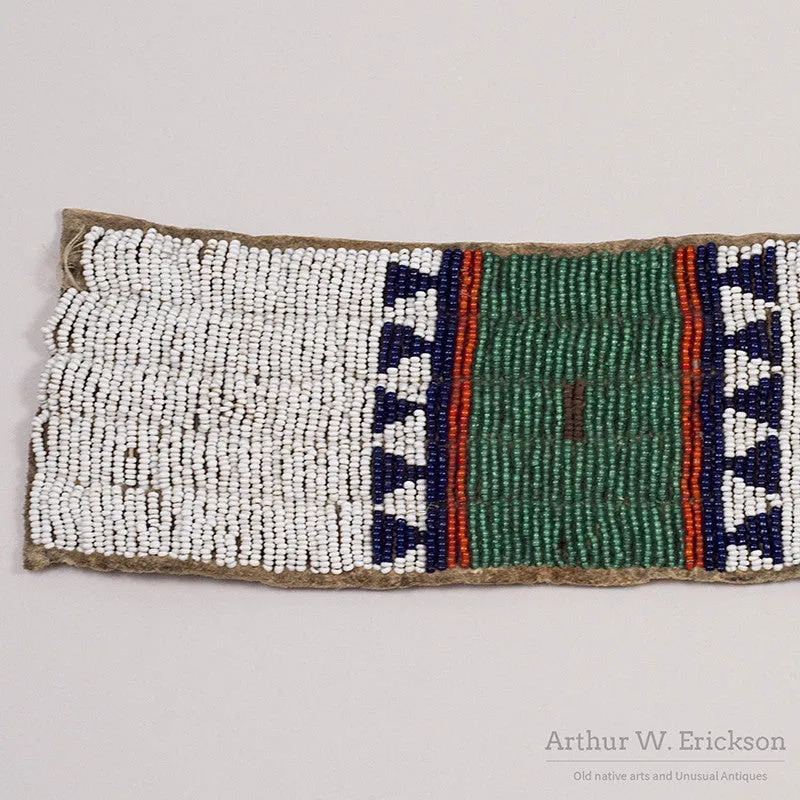 Sioux Beaded Blanket Strip