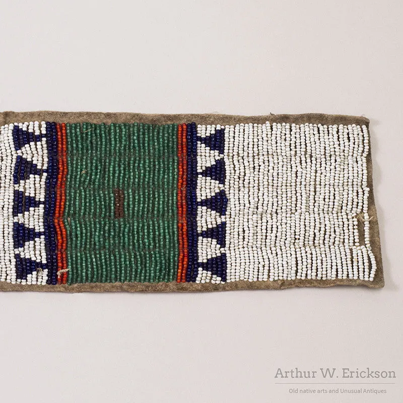 Sioux Beaded Blanket Strip