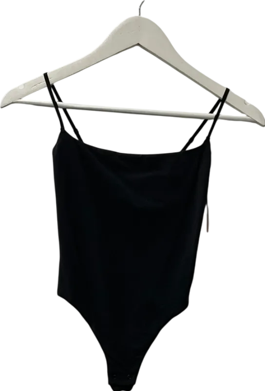 SKIMS Black Fits Everybody Cami Thong Bodysuit - Onyx UK M