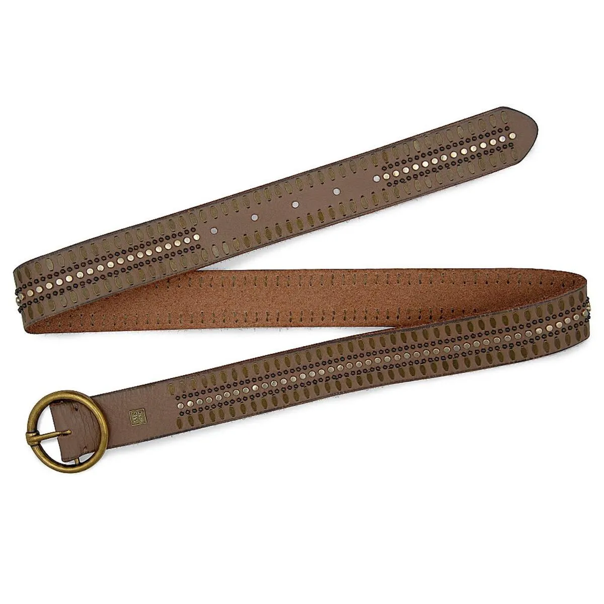 Soraya l Studded Leather Belt