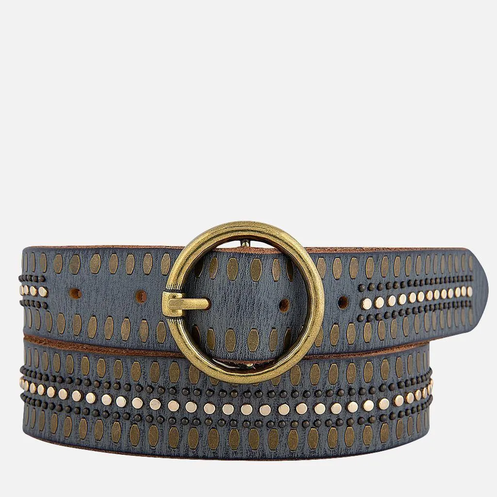 Soraya l Studded Leather Belt