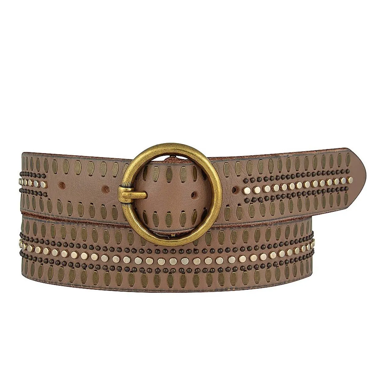 Soraya l Studded Leather Belt