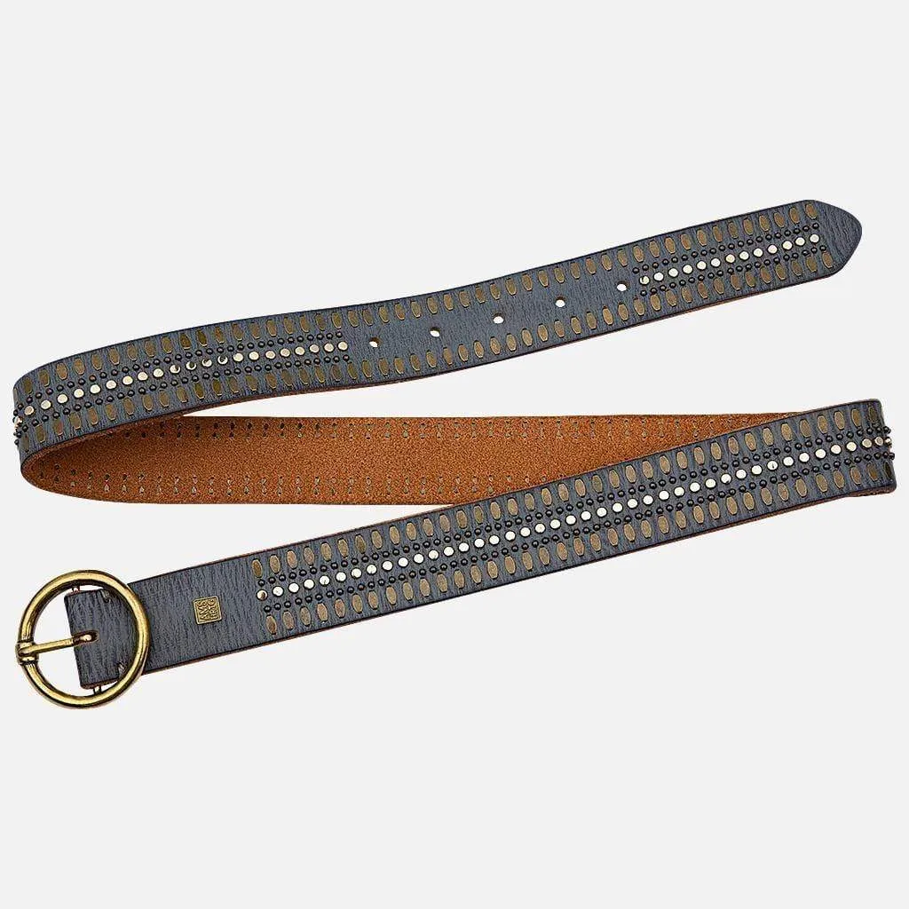 Soraya l Studded Leather Belt