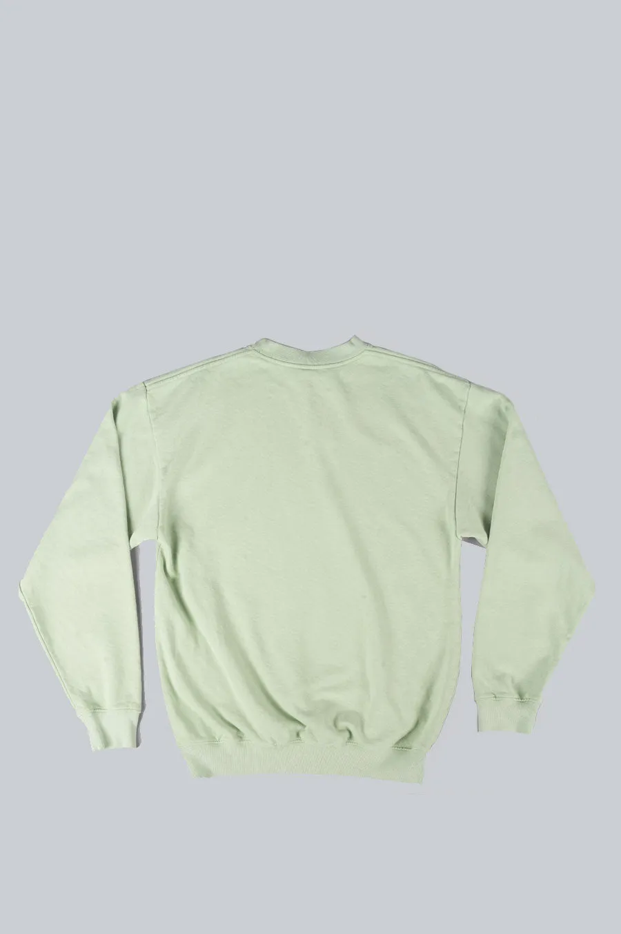 SPORTY AND RICH LIVE LONGER CREWNECK HONEYDEW