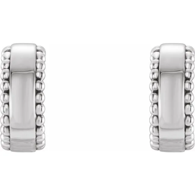 Sterling Silver Beaded Earrings