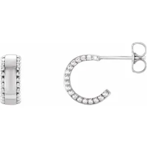 Sterling Silver Beaded Earrings