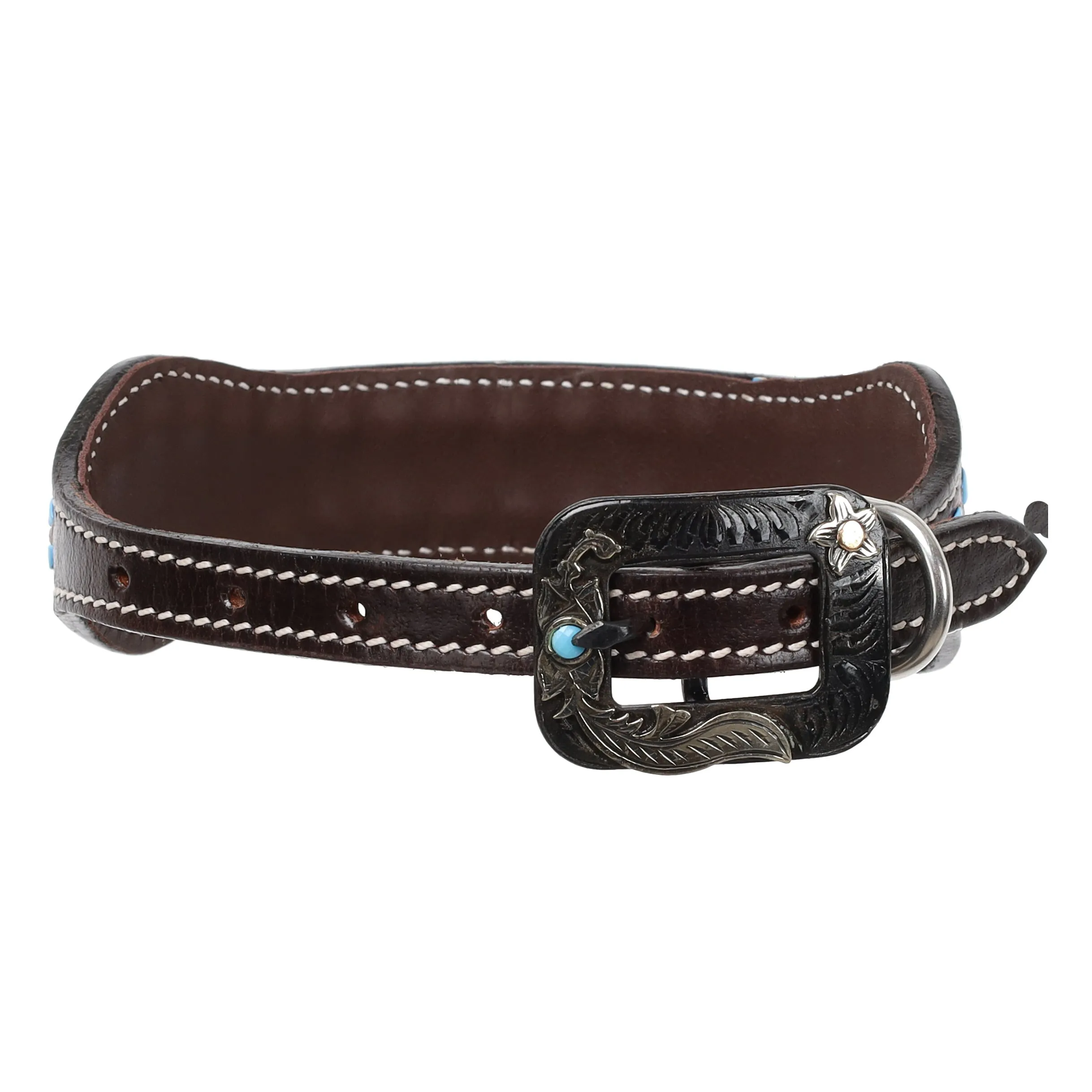 Stetson Leather Dog Collar