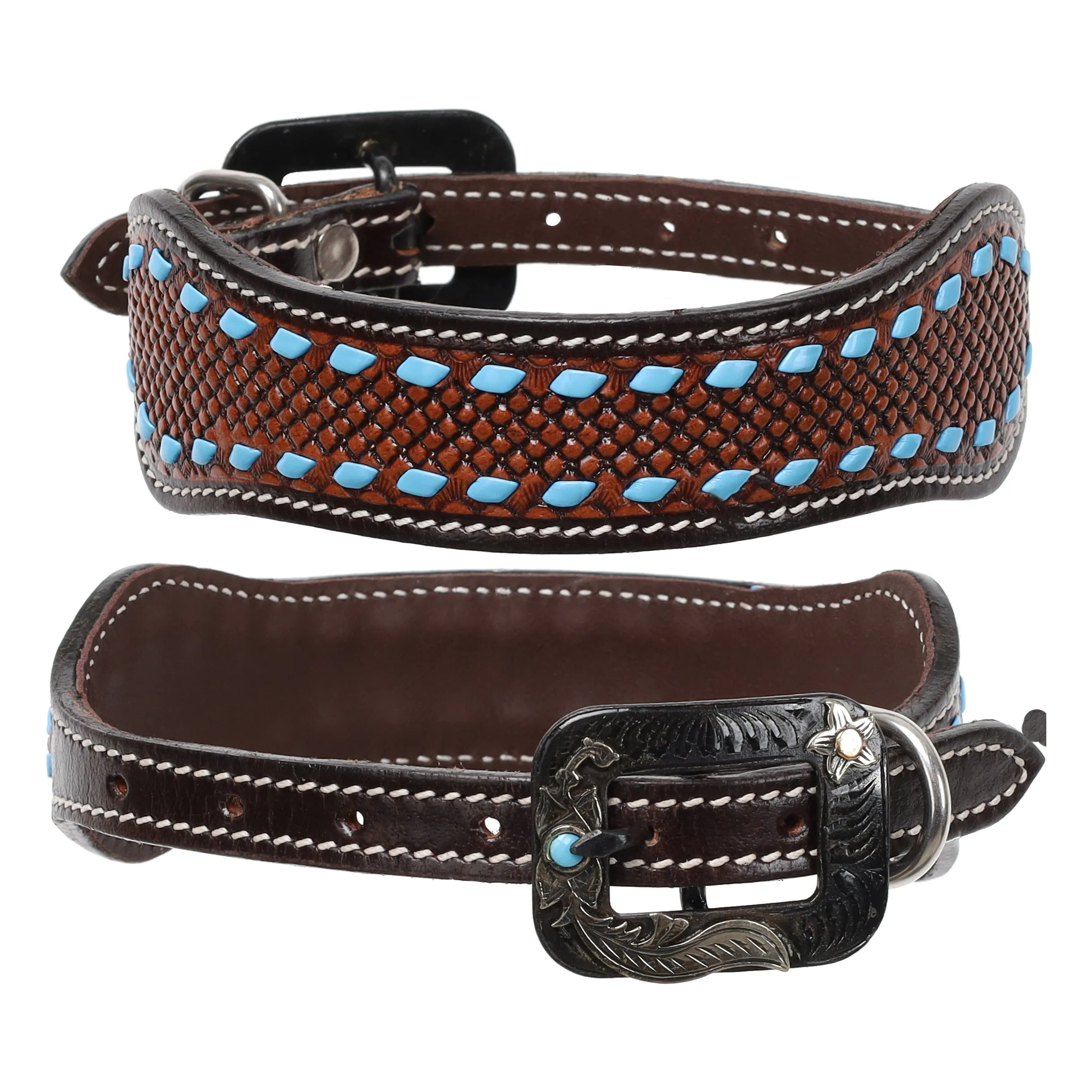 Stetson Leather Dog Collar