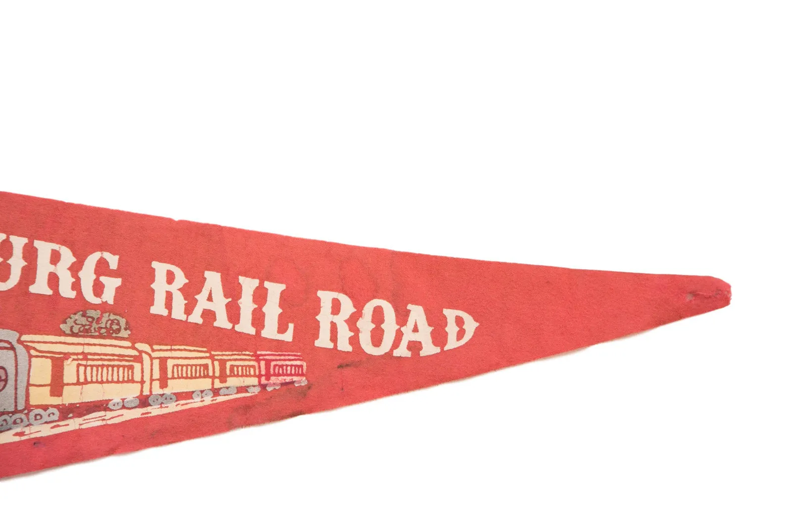 Strasburg PA Railroad Felt Flag
