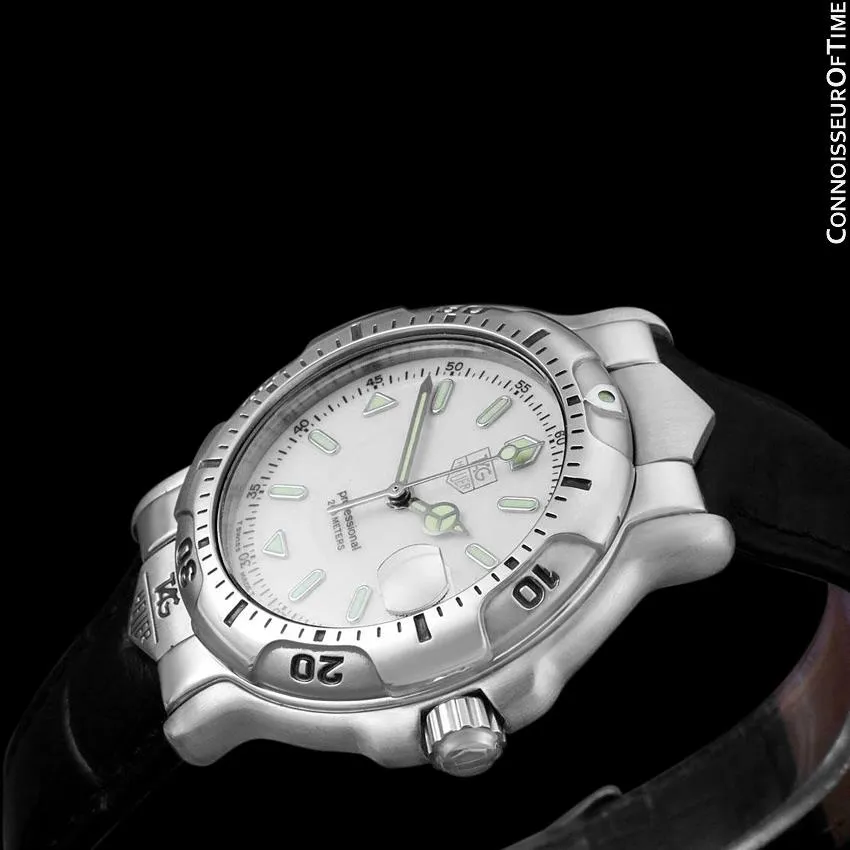 TAG Heuer Professional 6000 Mens Full Size Divers Watch - Stainless Steel - WH1111
