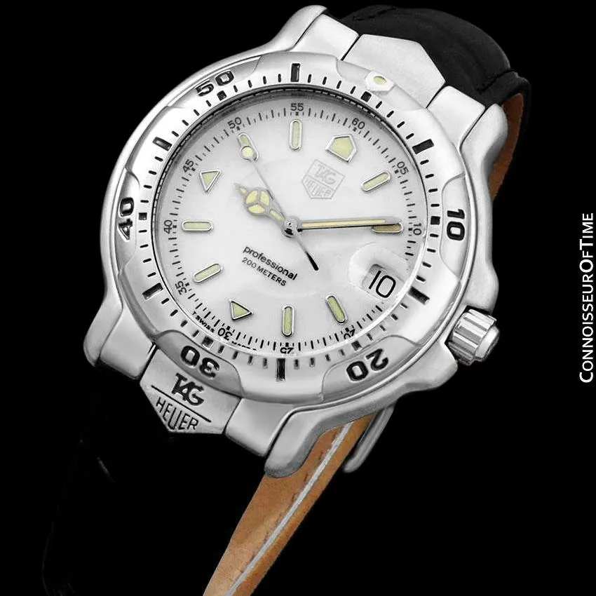 TAG Heuer Professional 6000 Mens Full Size Divers Watch - Stainless Steel - WH1111